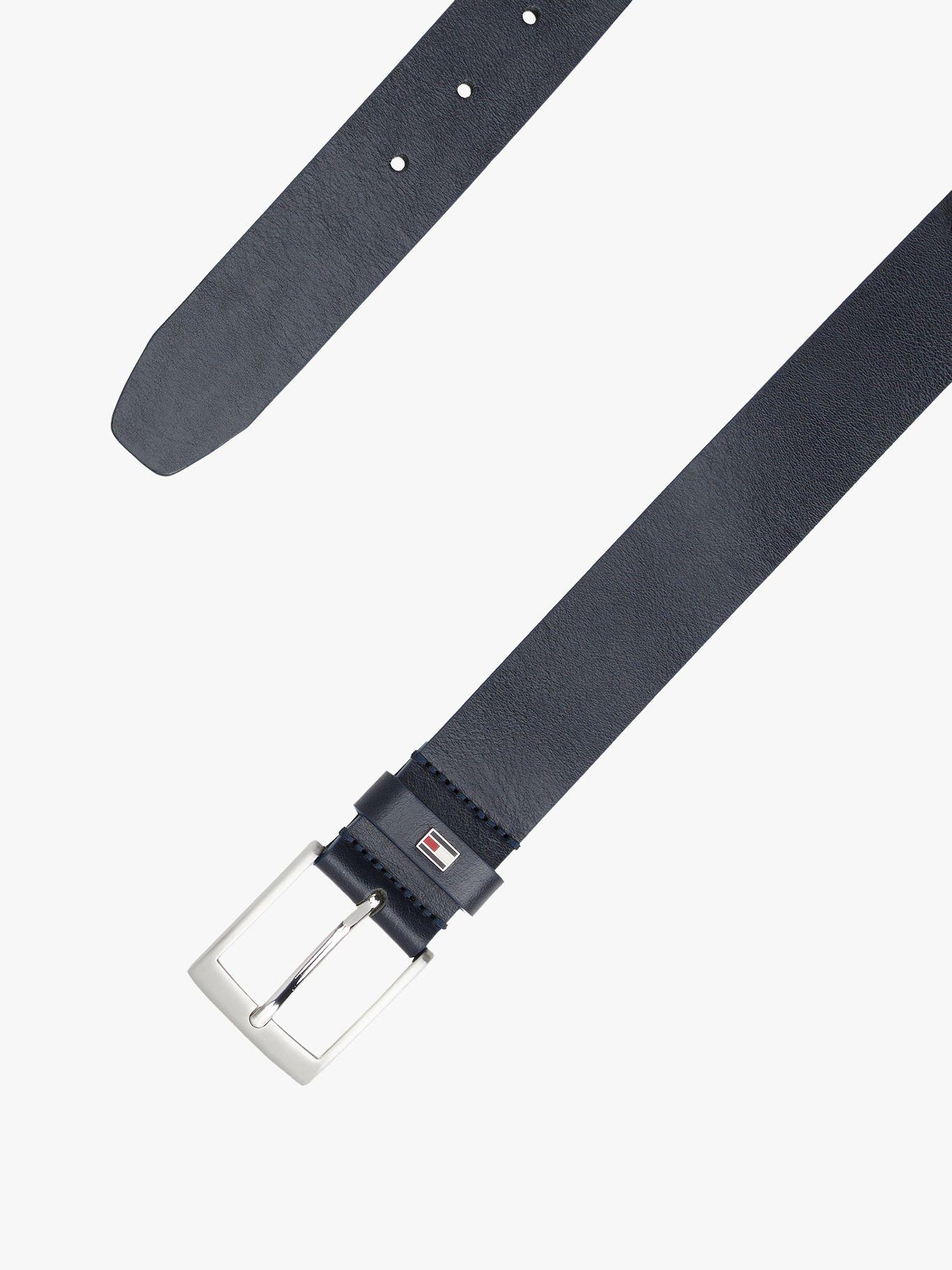 Cinturón Adan De Cuero Azul Tommy Hilfiger-2