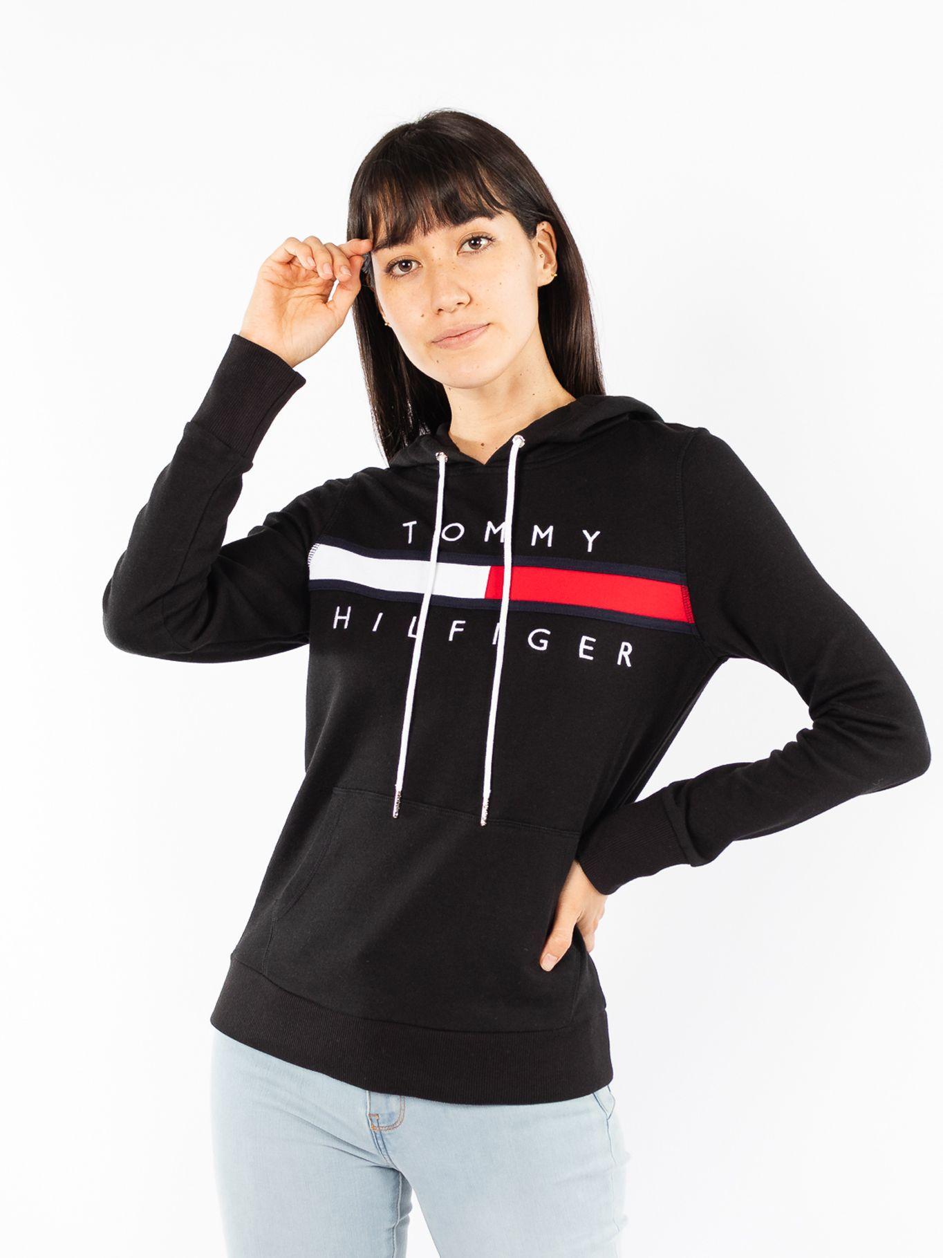 Polerón Hoodie Logo Essential Negro Tommy Hilfiger-0