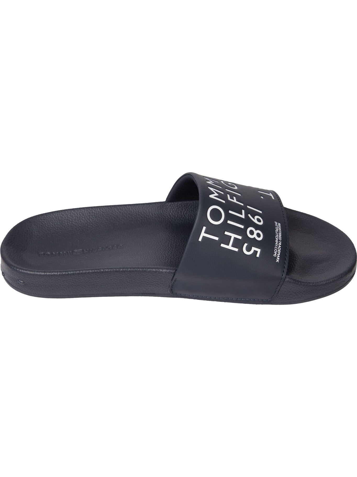 Sandalias Established Logo Azul Tommy Hilfiger-0