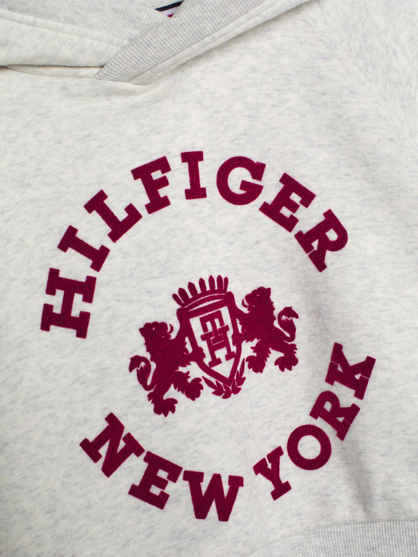 Polerón Hoodie Cropped Gris Tommy Hilfiger-2