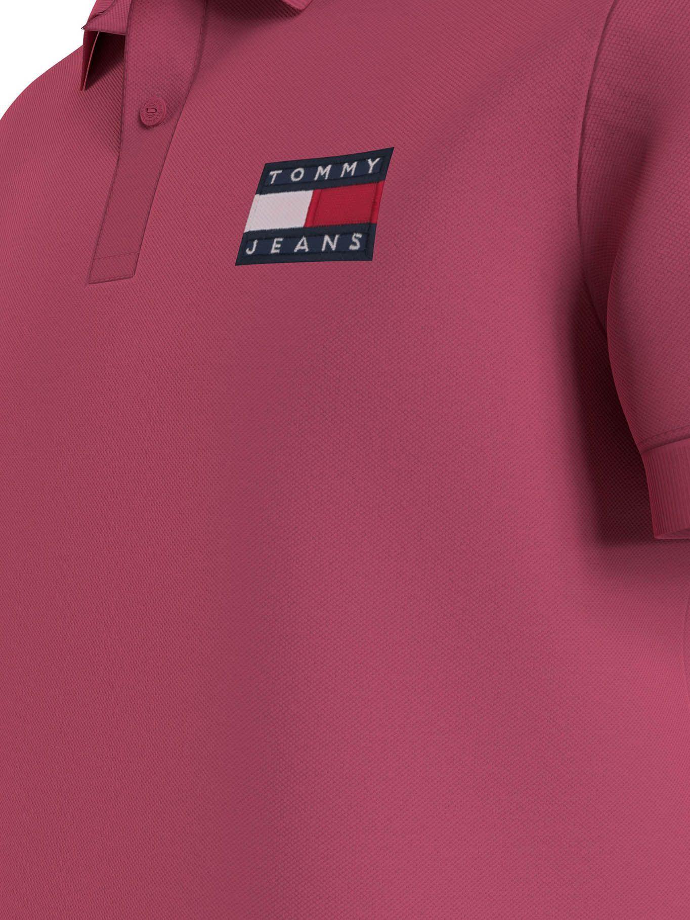 Polo Badge Ligera Rosado Tommy Hilfiger-4
