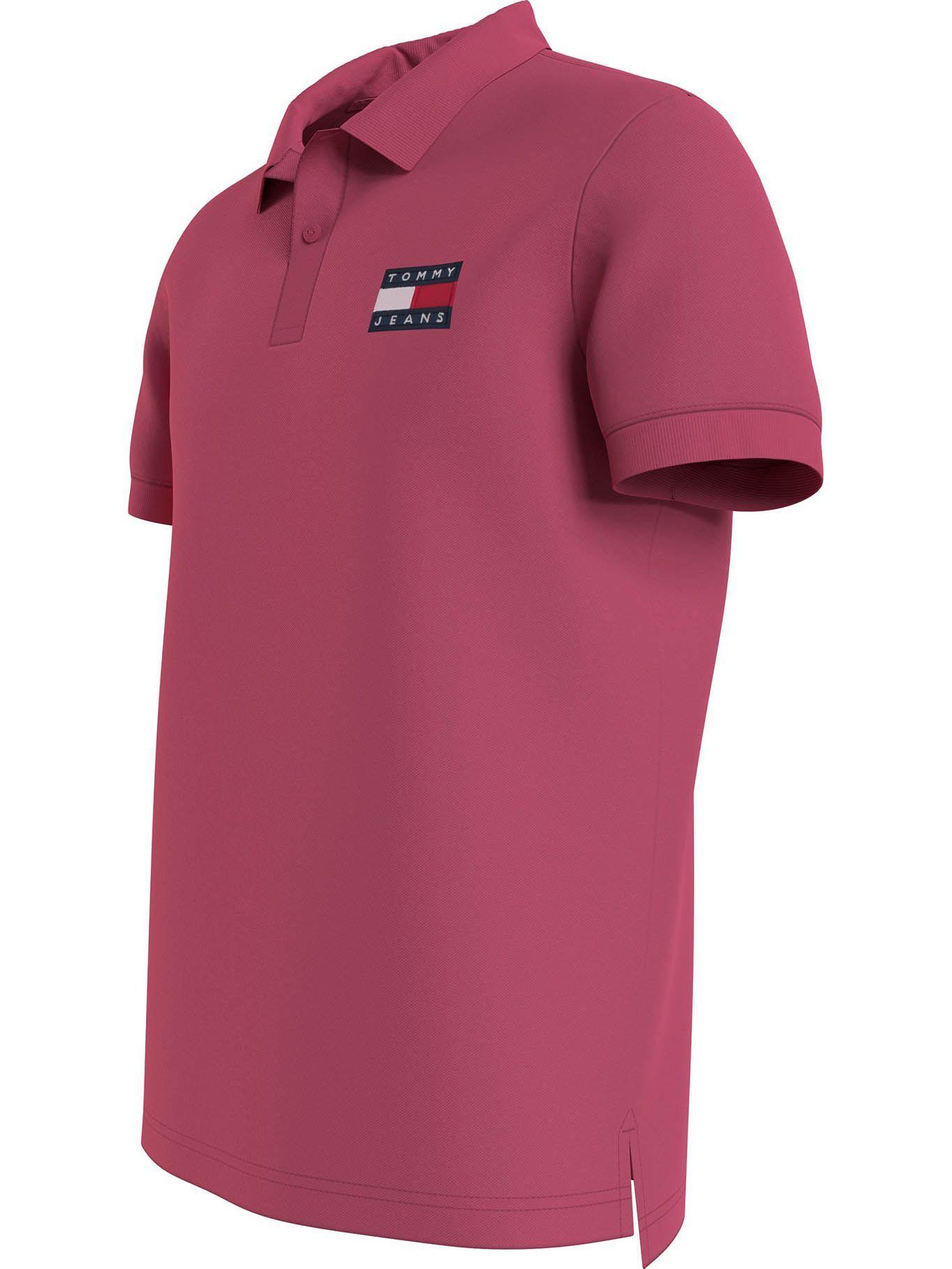 Polo Badge Ligera Rosado Tommy Hilfiger-2