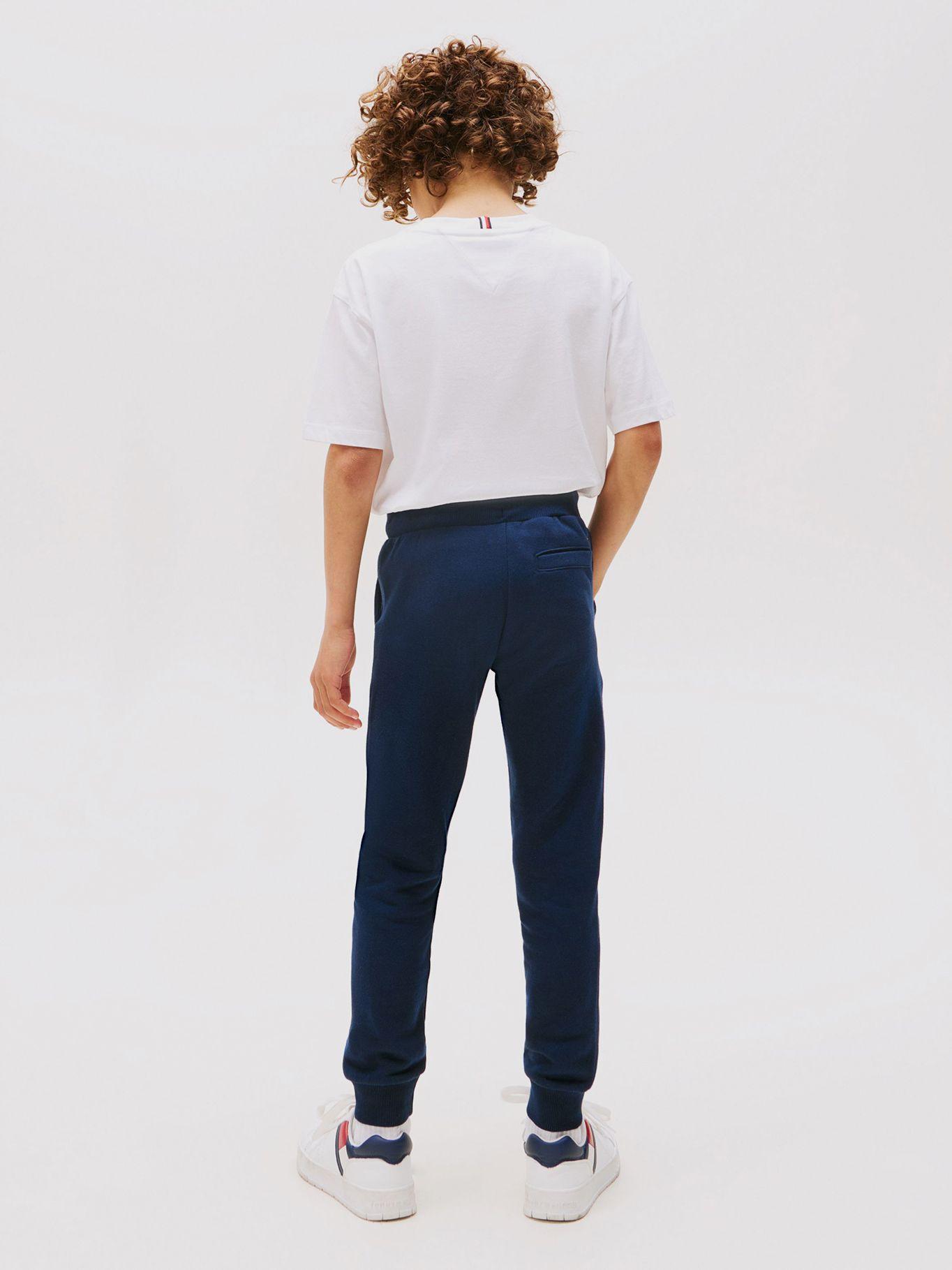 Joggers Con Bajo Ajustado Y Logo Azul Tommy Hilfiger-2