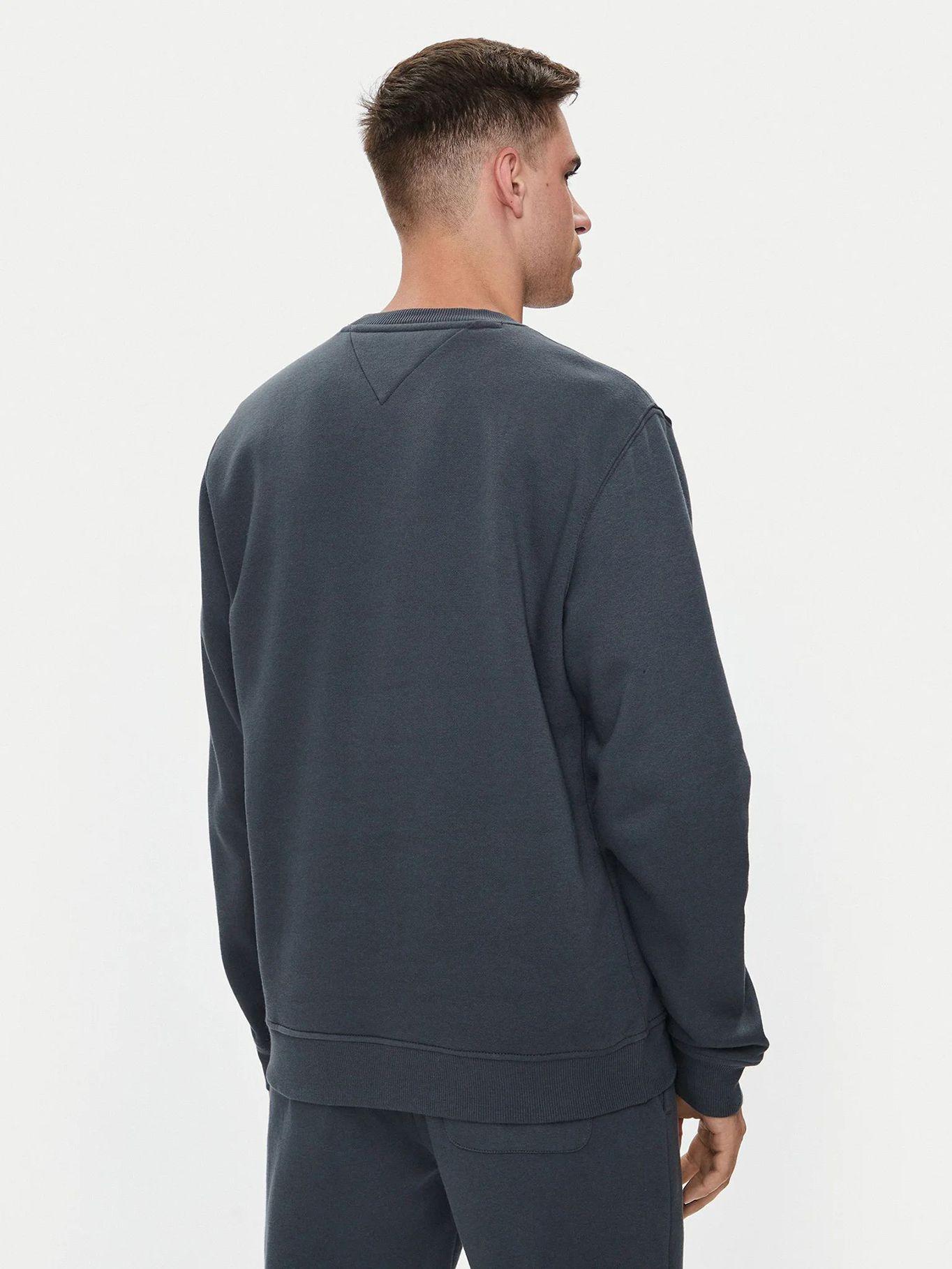 Polerón Cuello Redondo Regular Fit Negro Tommy Jeans-2