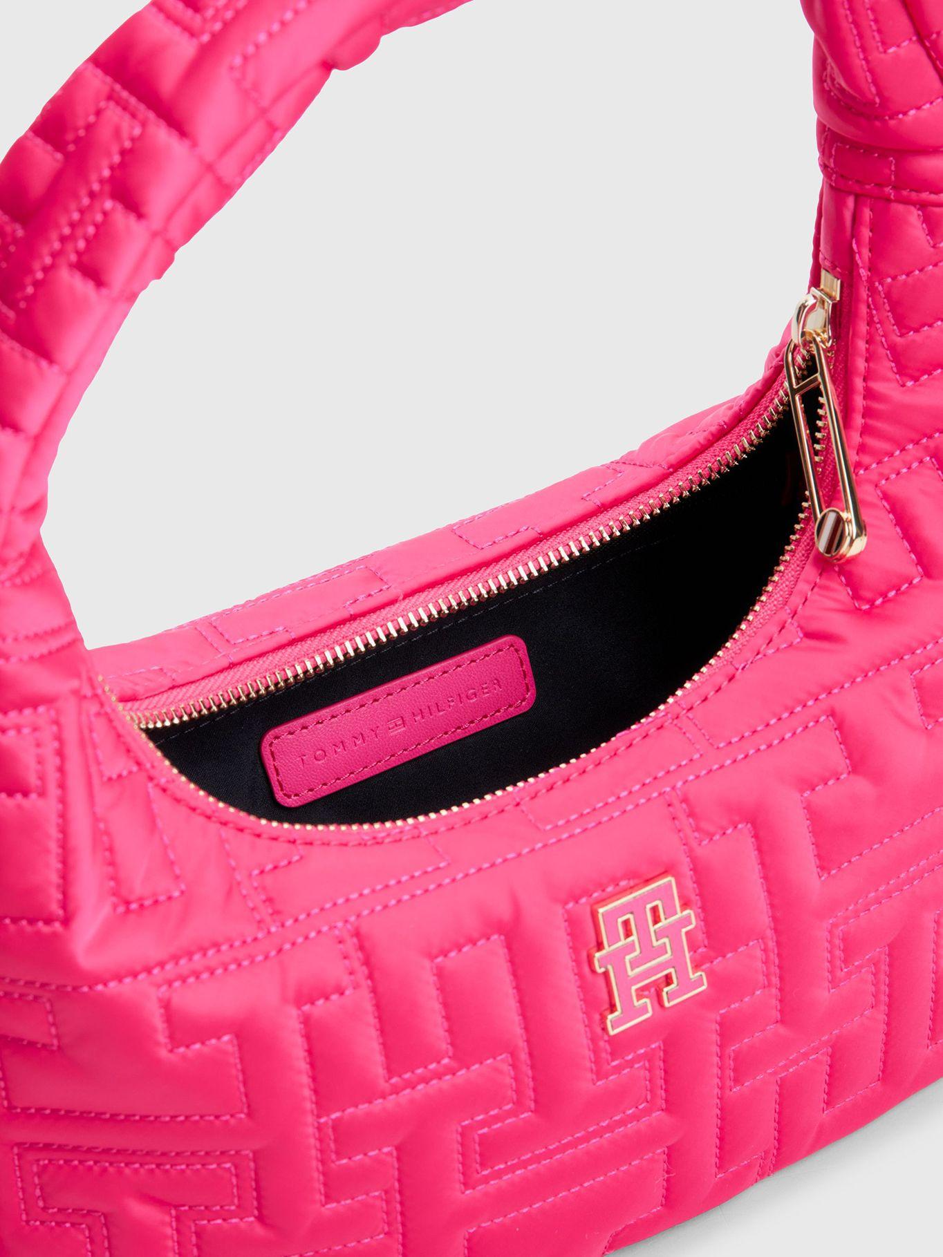 Cartera Chic Con Logo Rosado Tommy Hilfiger-2
