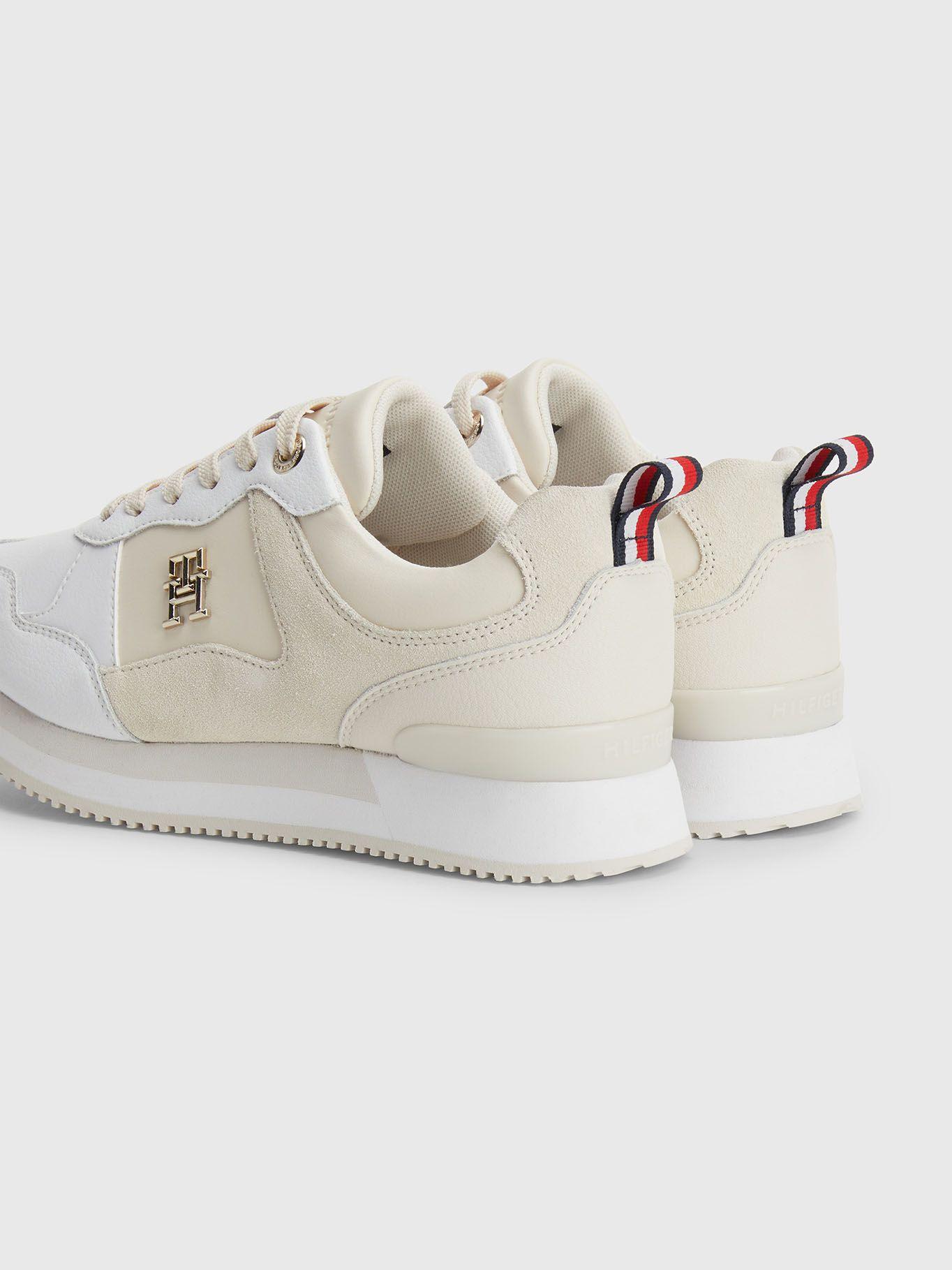 Zapatillas Running Essential A-F4 Blanco Tommy Hilfiger-4