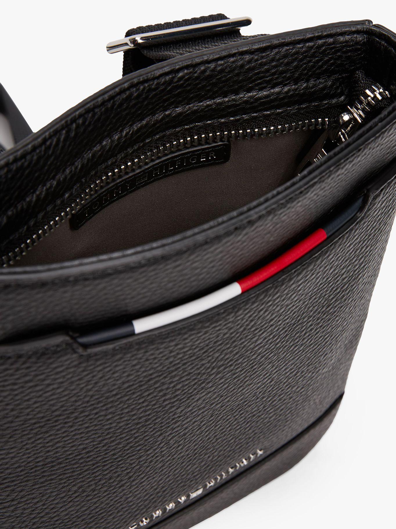 Bolso Central Crossover Metálico Negro Tommy Hilfiger-3