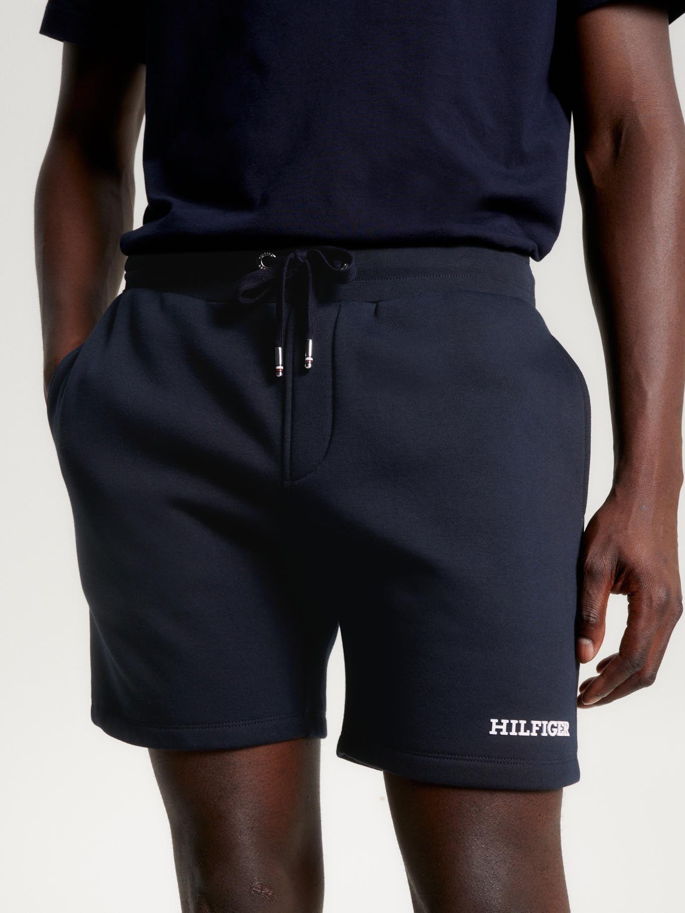 Shorts Monotype Logo Azul Tommy Hilfiger-1
