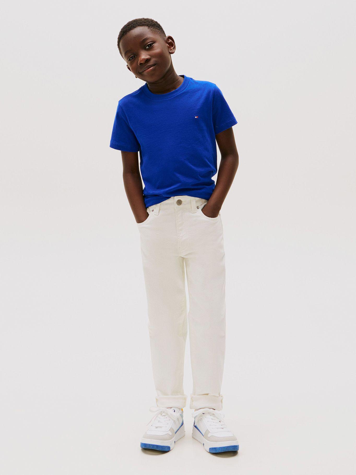 Polera Essential Cuello Redondo Azul Tommy Hilfiger-1