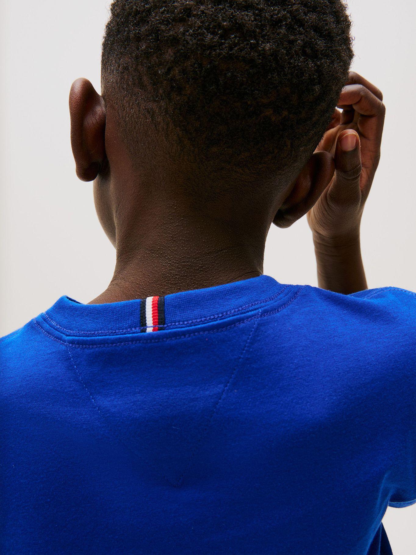Polera Essential Cuello Redondo Azul Tommy Hilfiger-4