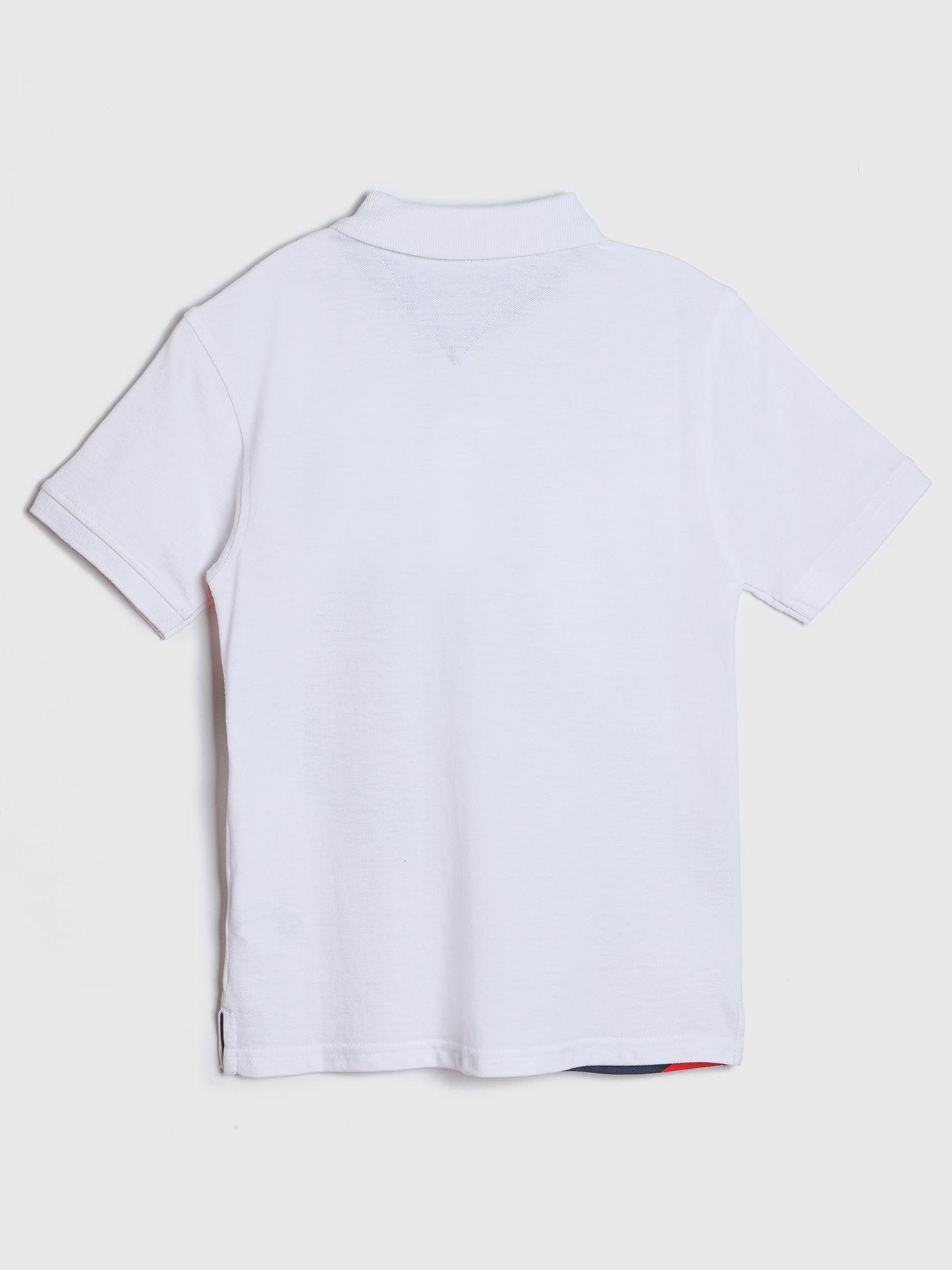 Polo Banner Graphic Con Logo Blanco Tommy Hilfiger-1