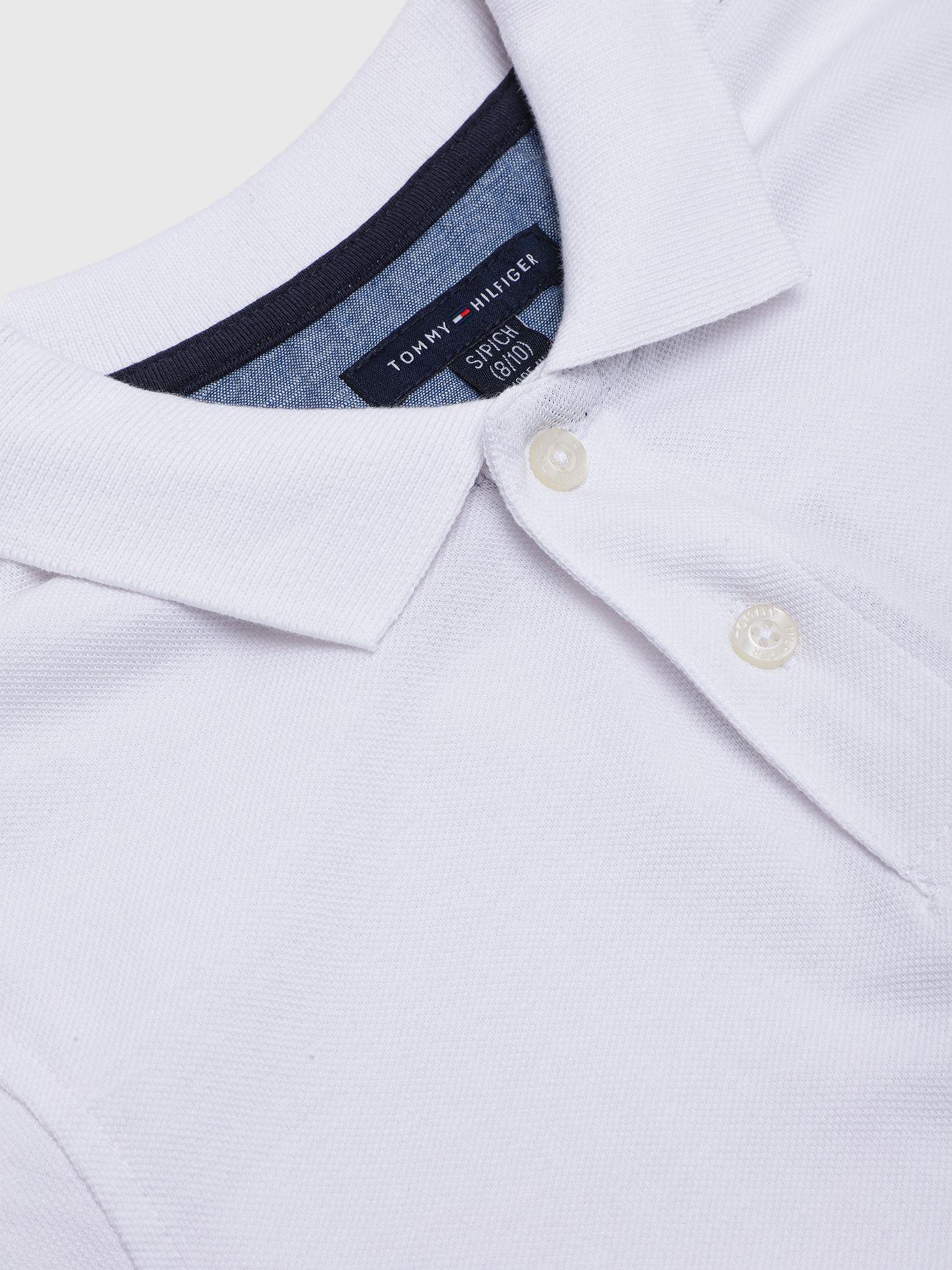 Polo Banner Graphic Con Logo Blanco Tommy Hilfiger-2
