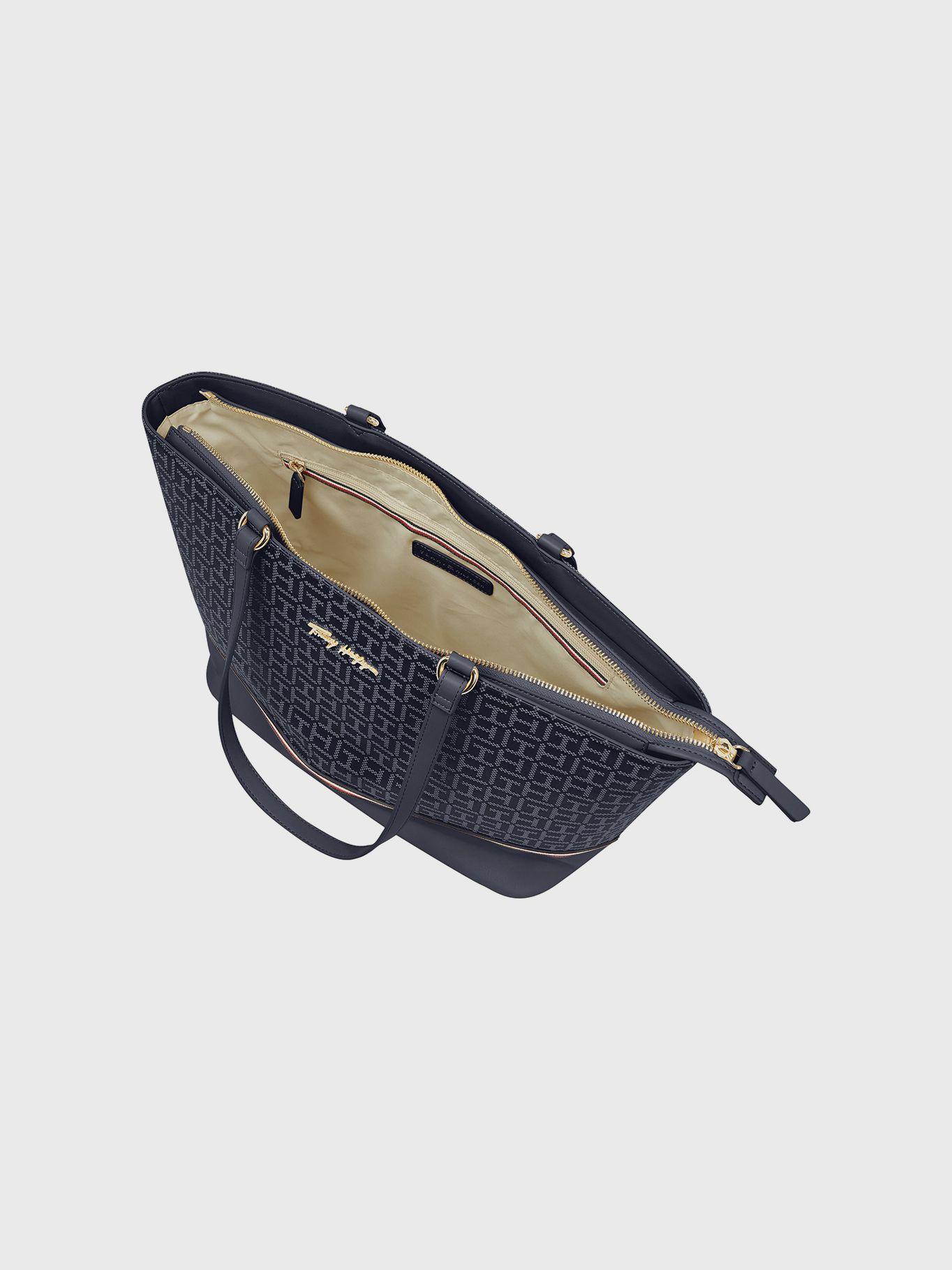 Tote Jacquard Latam Azul Tommy Hilfiger-2