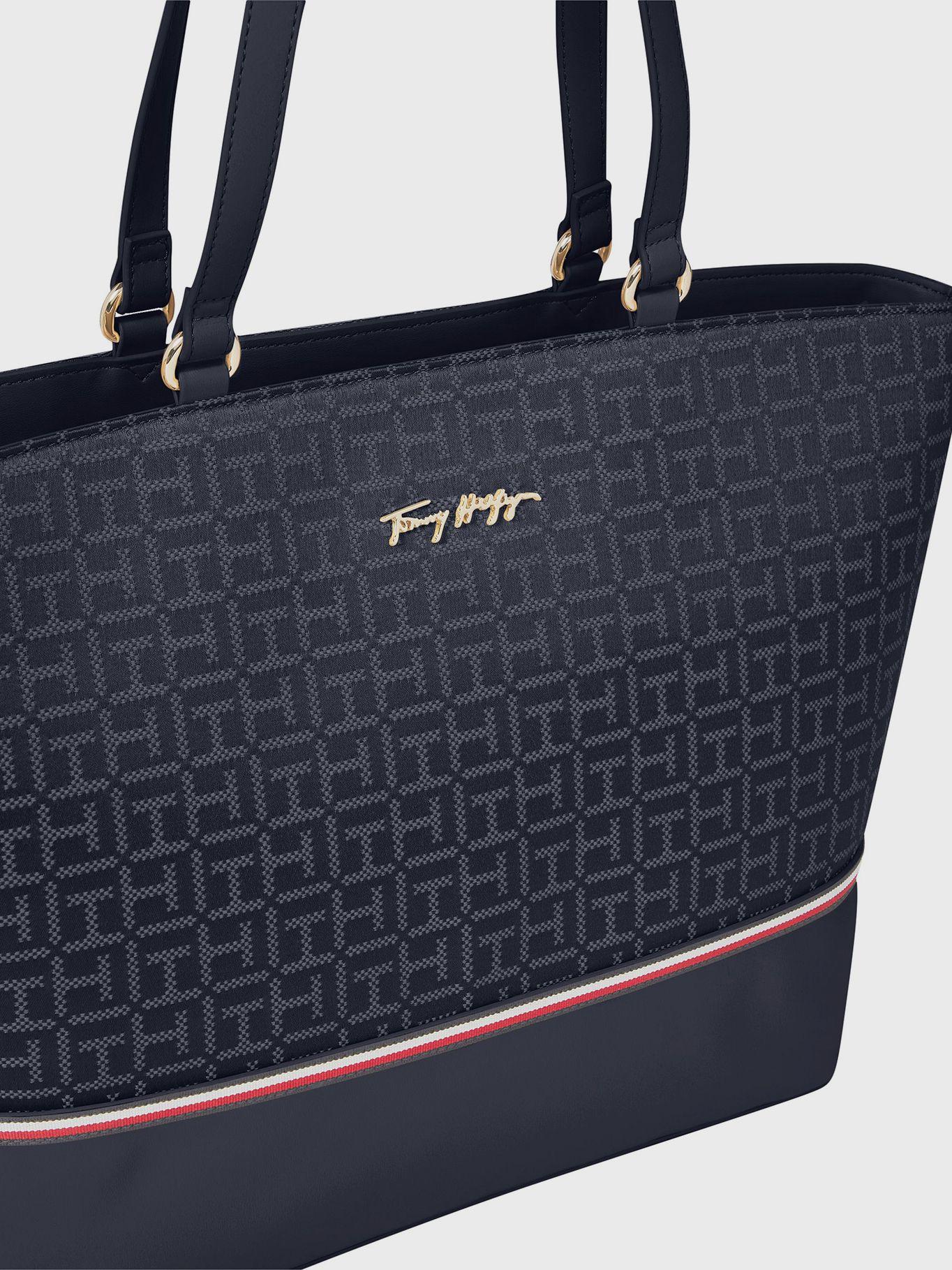 Tote Jacquard Latam Azul Tommy Hilfiger-3
