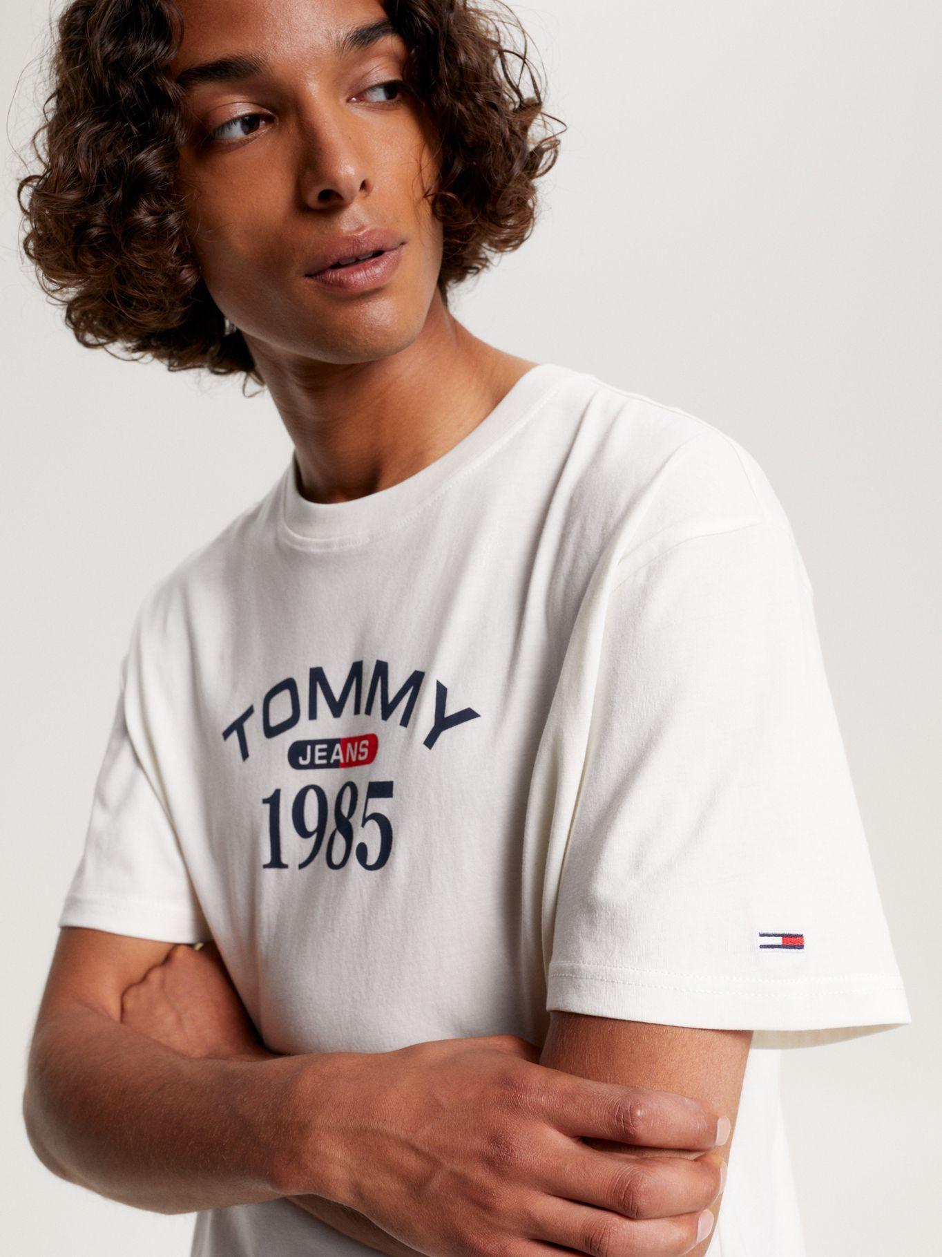 Polera Classic 1985 Curved Blanco Tommy Jeans-3