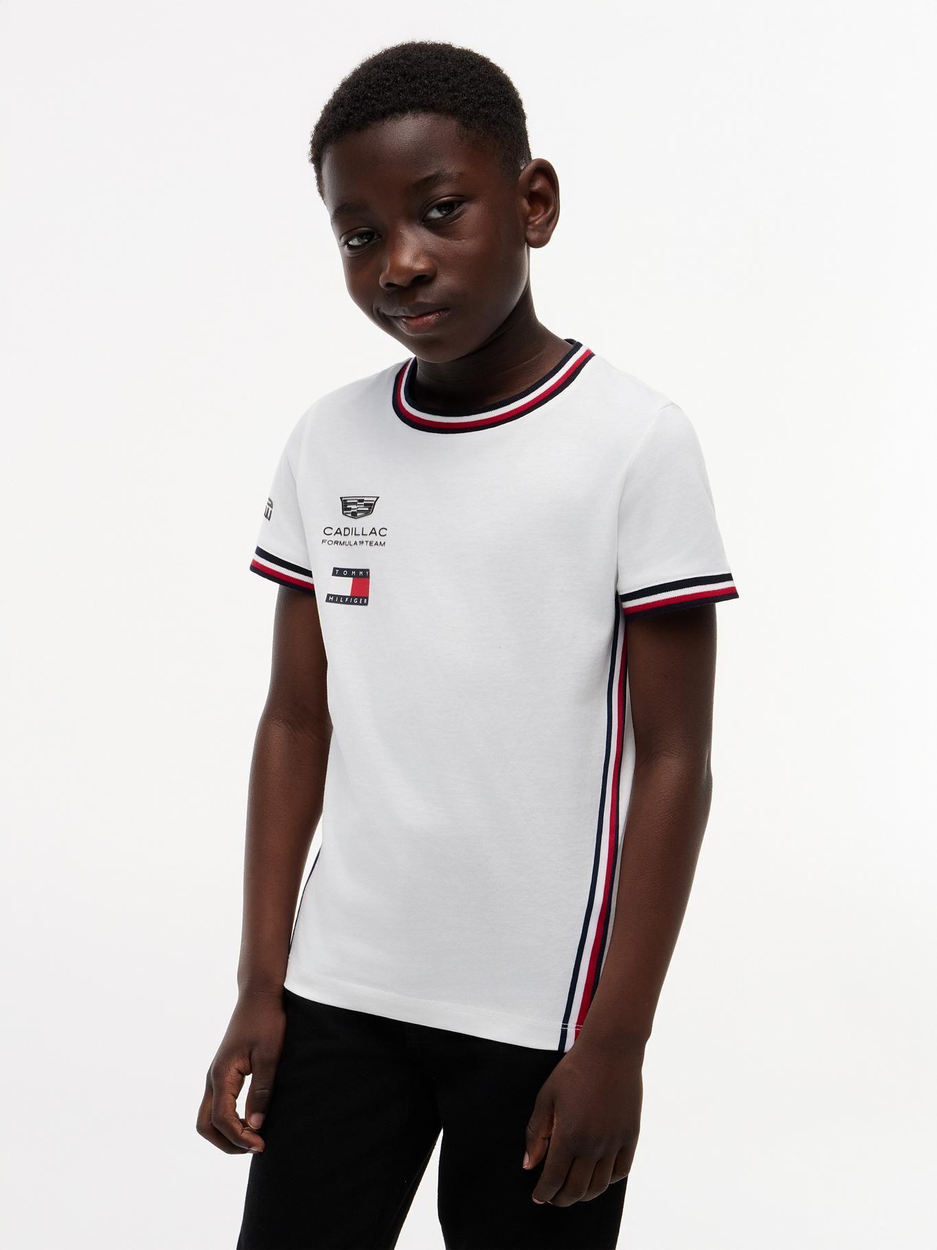 Polera Unisex TH x Cadillac F1 Blanco Tommy Hilfiger-0