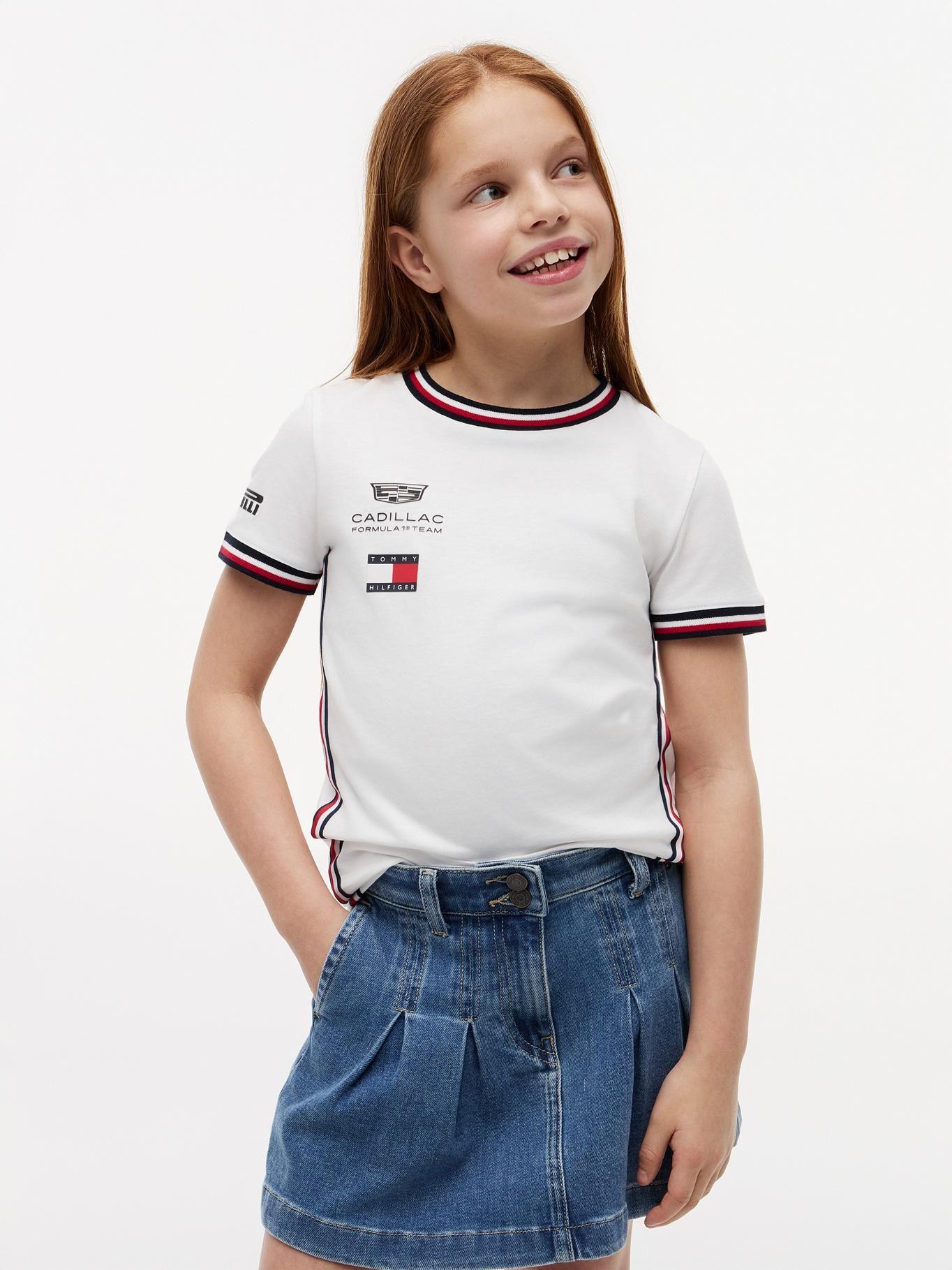 Polera Unisex TH x Cadillac F1 Blanco Tommy Hilfiger-1