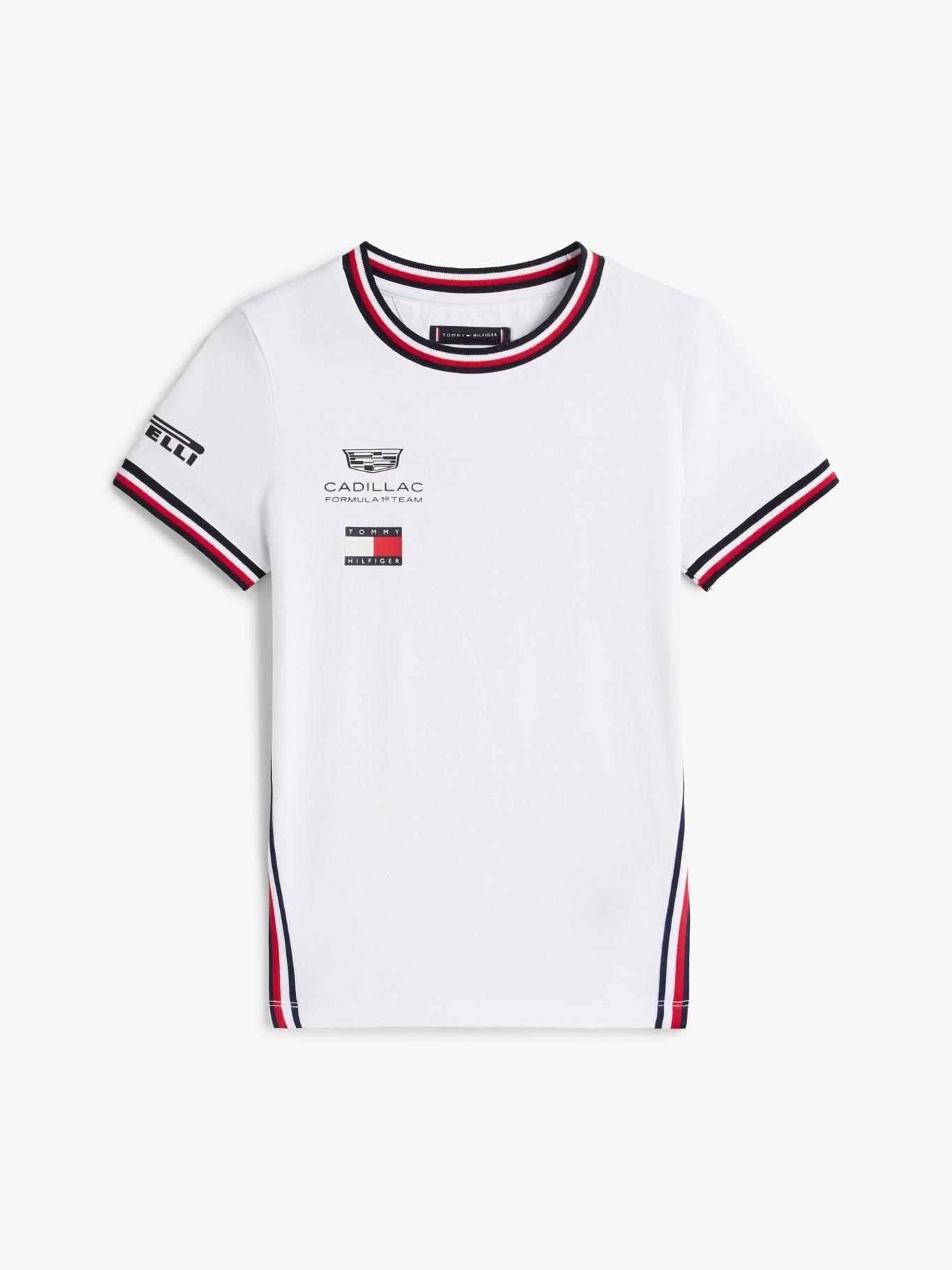 Polera Unisex TH x Cadillac F1 Blanco Tommy Hilfiger-8