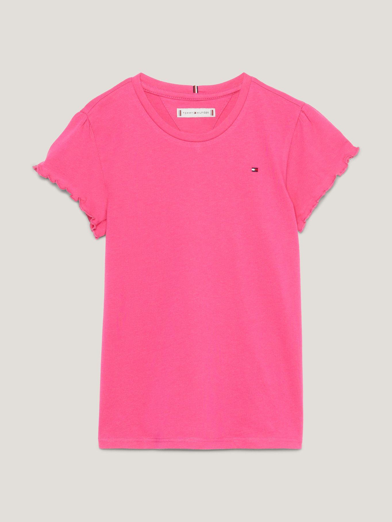 Polera Esential Con Mangas Vuelos Rosado Tommy Hilfiger-0