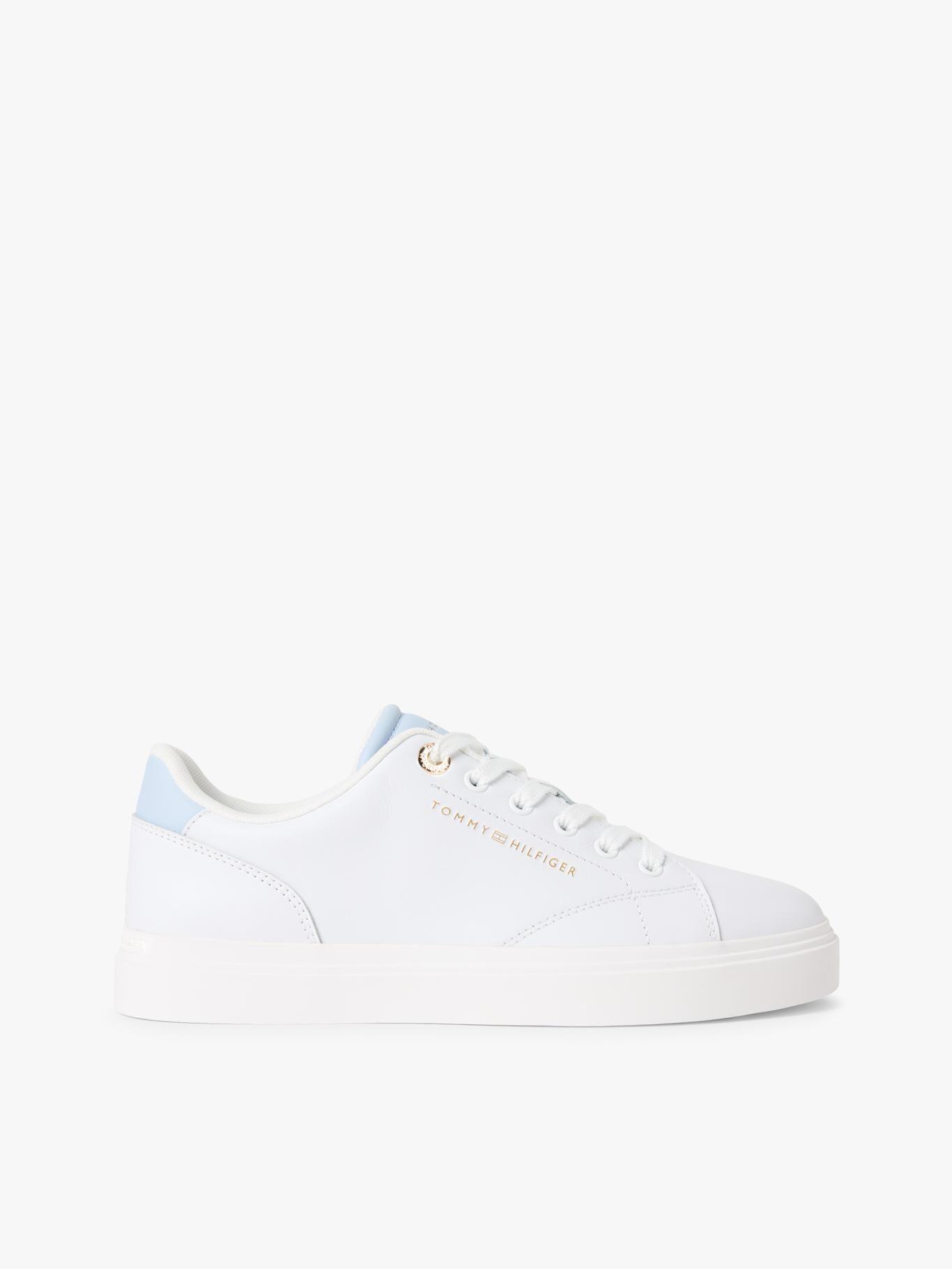 Zapatillas De Cuero Con Logo Metalizado-4