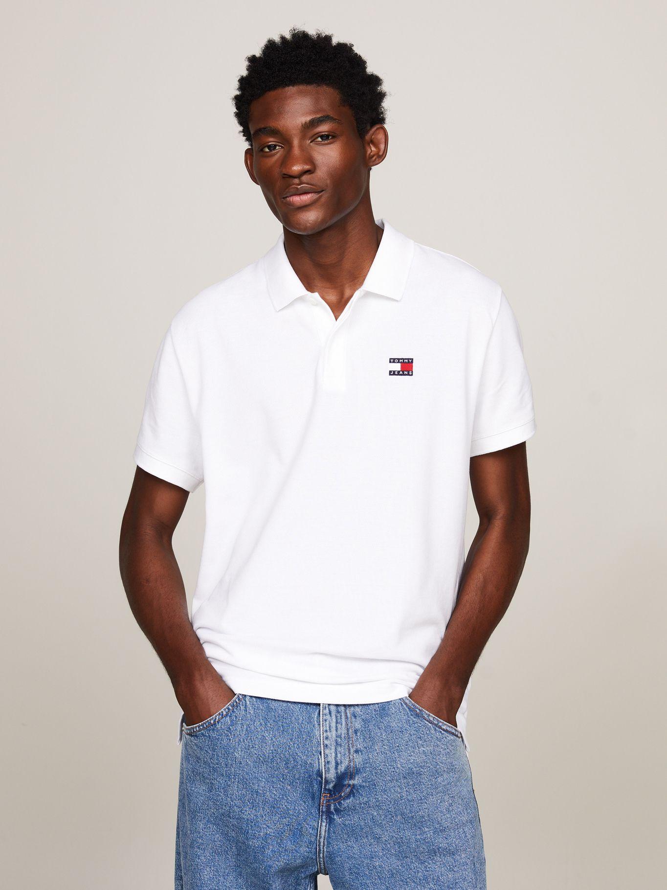 Polo Regular Fit Con Parche Blanco Tommy Jeans-0