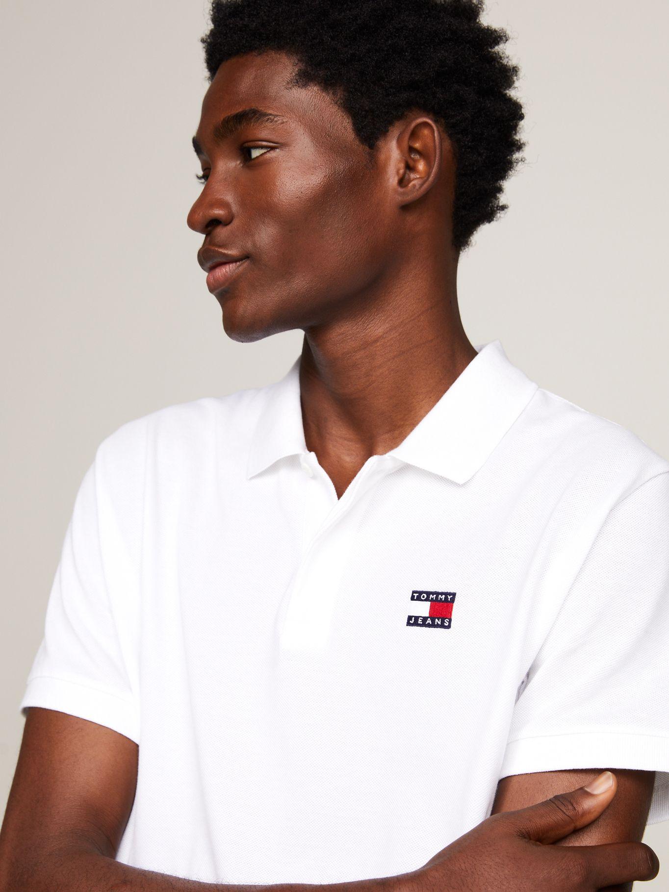 Polo Regular Fit Con Parche Blanco Tommy Jeans-3
