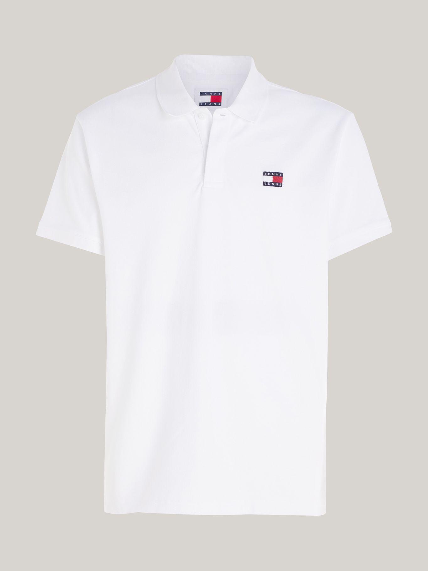 Polo Regular Fit Con Parche Blanco Tommy Jeans-4