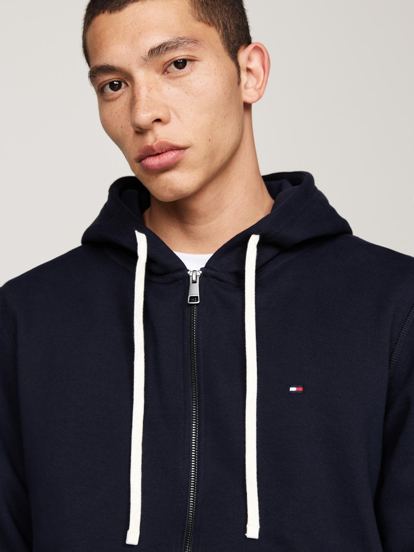 Polerón Hoodie Essential Con Cierre Azul Tommy Hilfiger-3