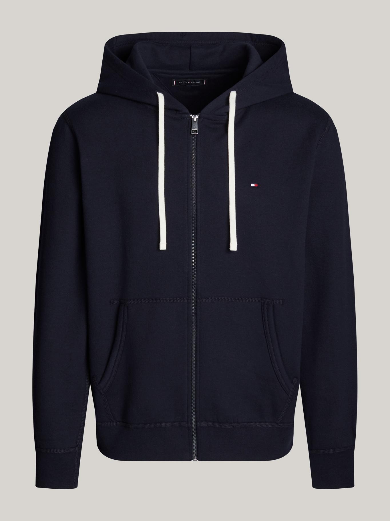 Polerón Hoodie Essential Con Cierre Azul Tommy Hilfiger-4