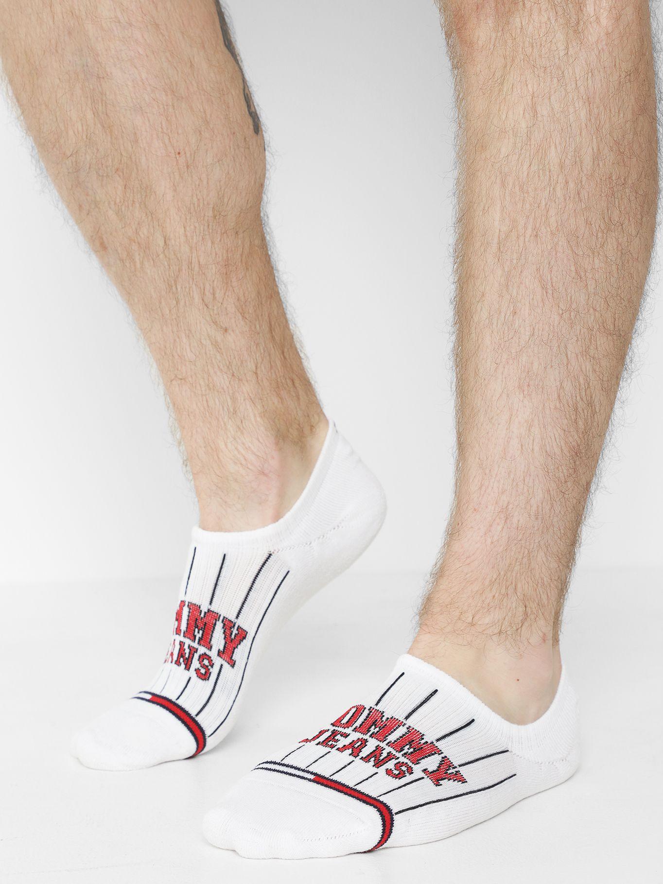 Calcetines Footie A Rayas Blanco Tommy Hilfiger-0