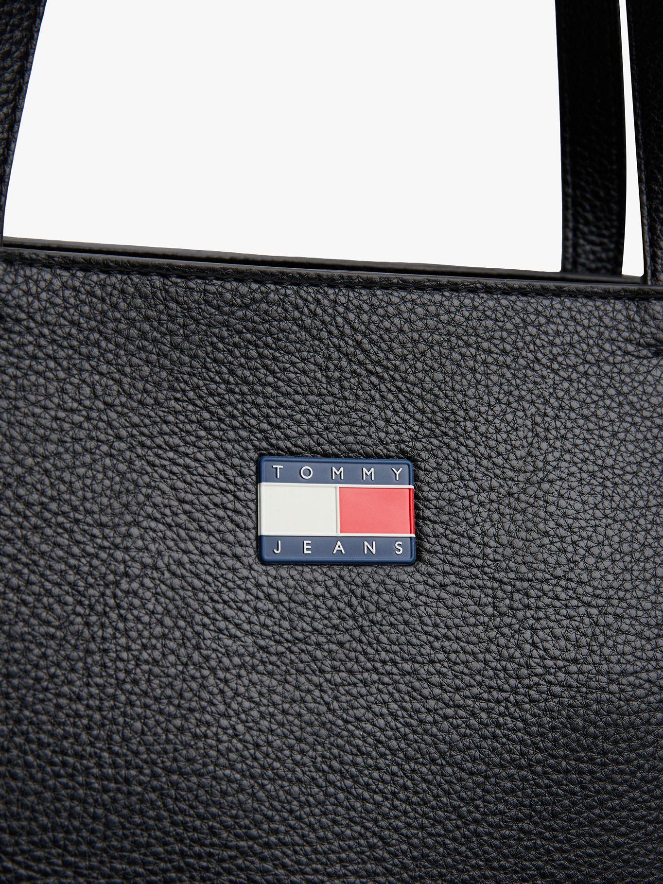Tote Must Con Logo Negro Tommy Jeans-4