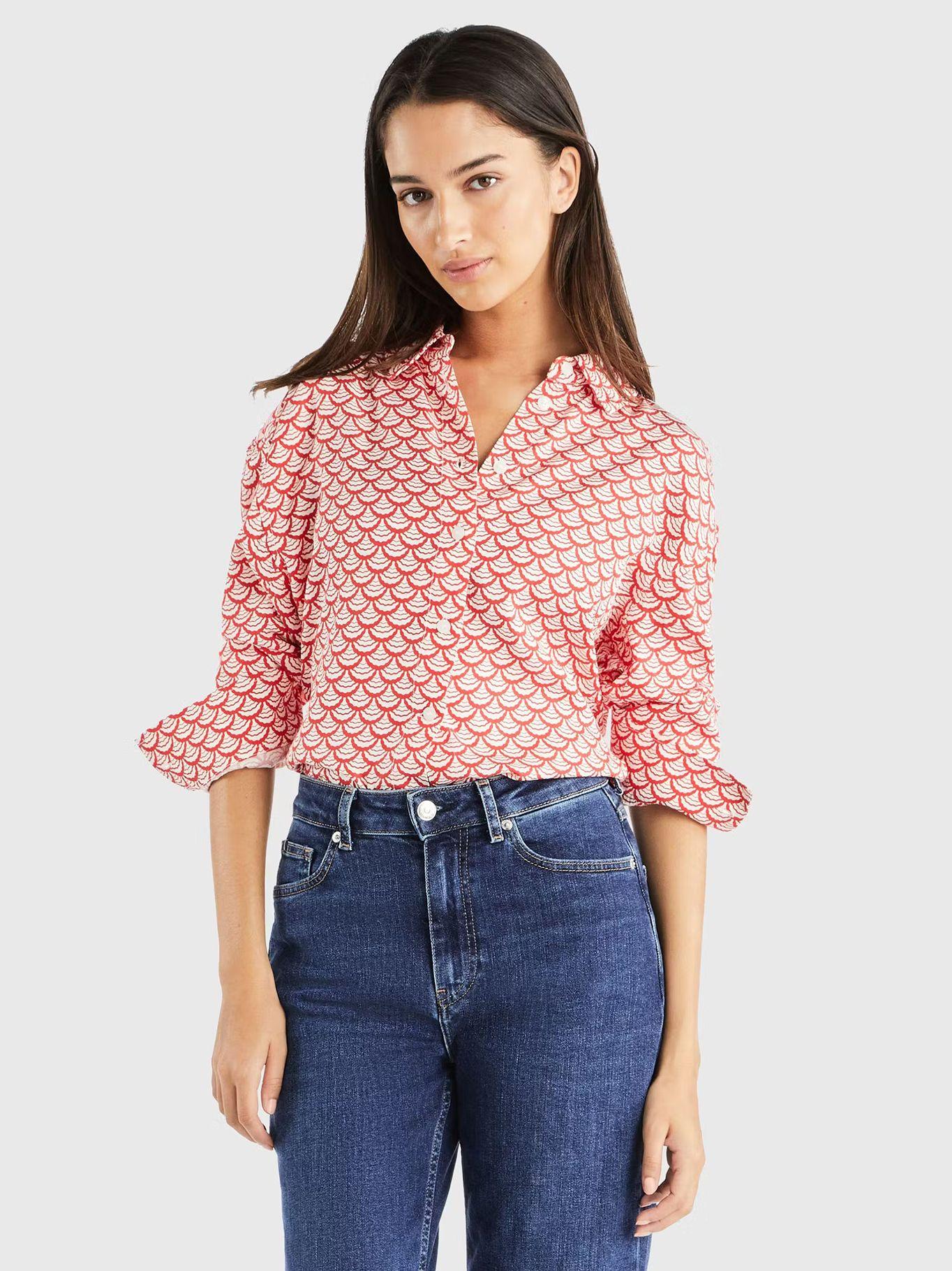 CAMISA MODERN ESTAMPADA MULTICOLOR TOMMY HILFIGER-0