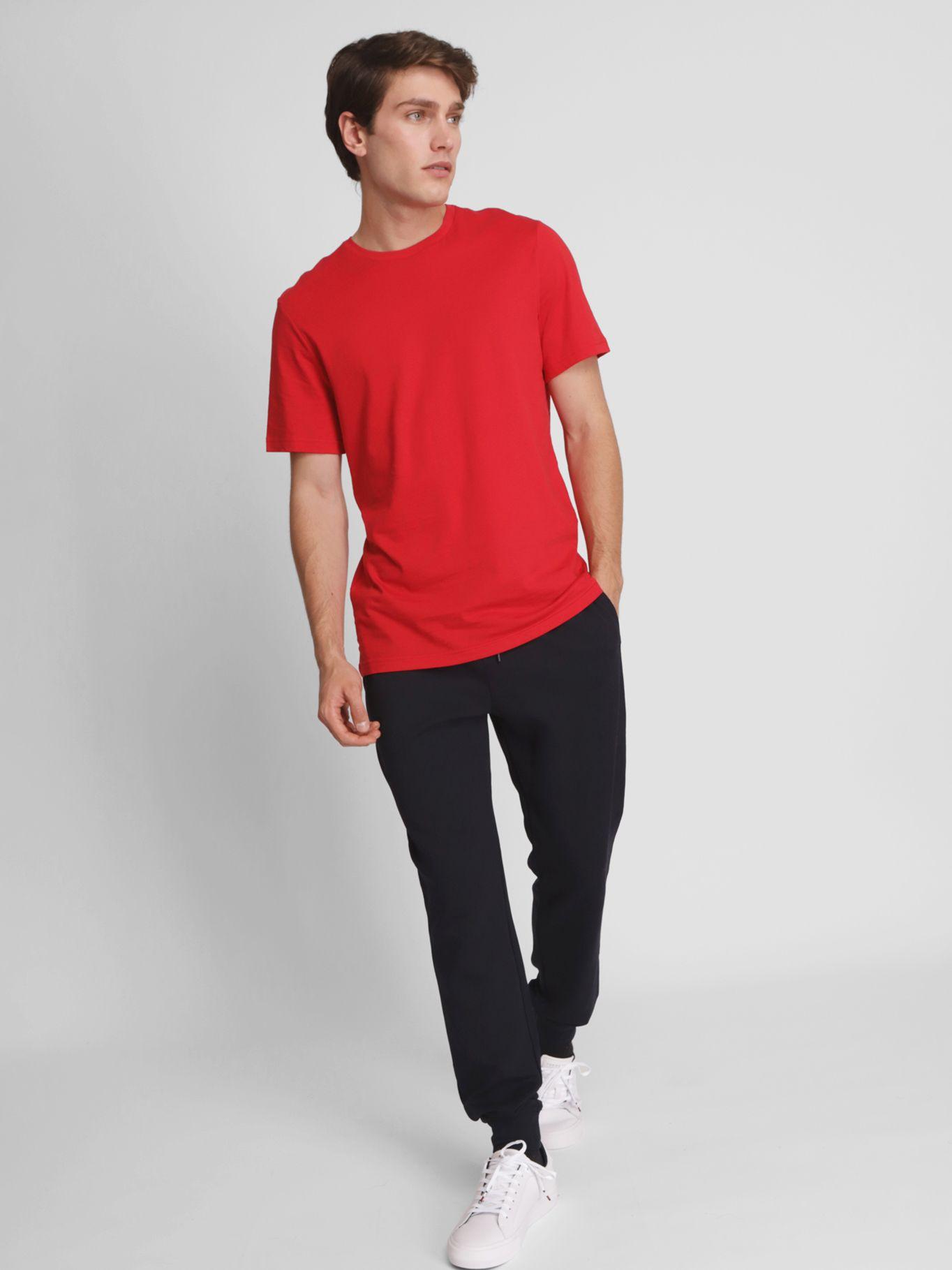 Joggers Solid Con Logo Azul Tommy Hilfiger-1