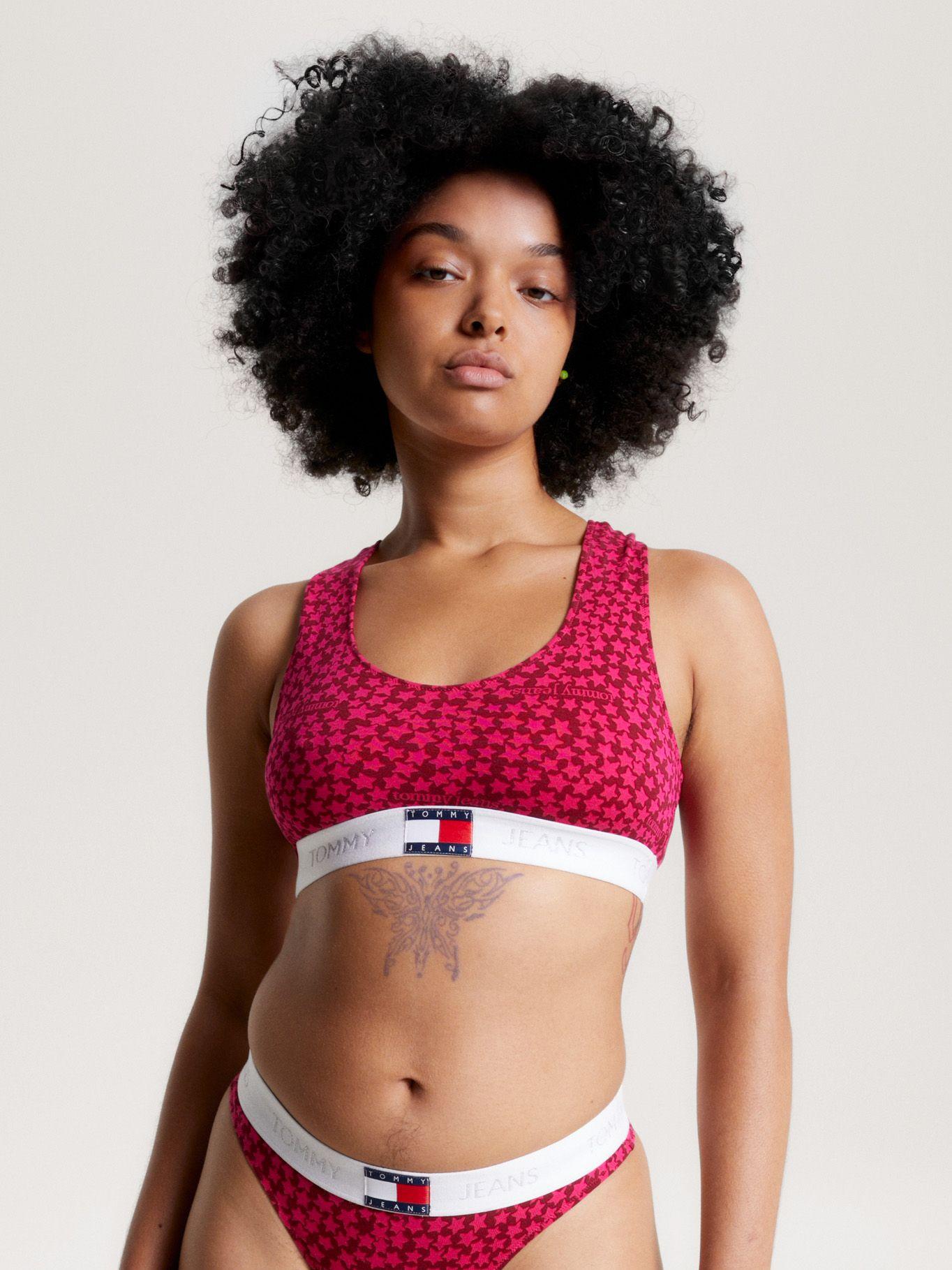 Bralette Heritage Sport Rojo Tommy Hilfiger-0