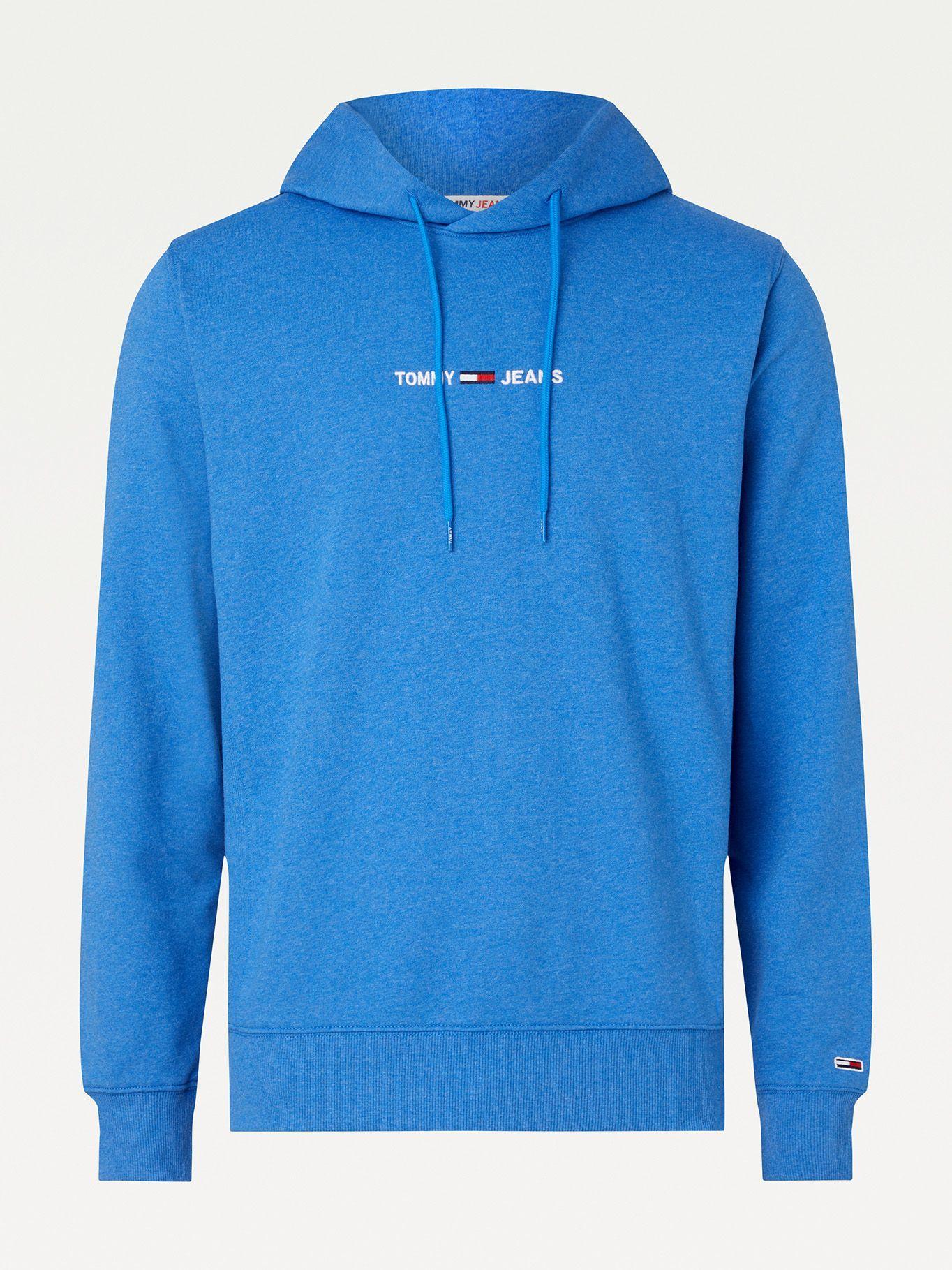 Polerón Hoodie Straight Azul Tommy Jeans F2-0