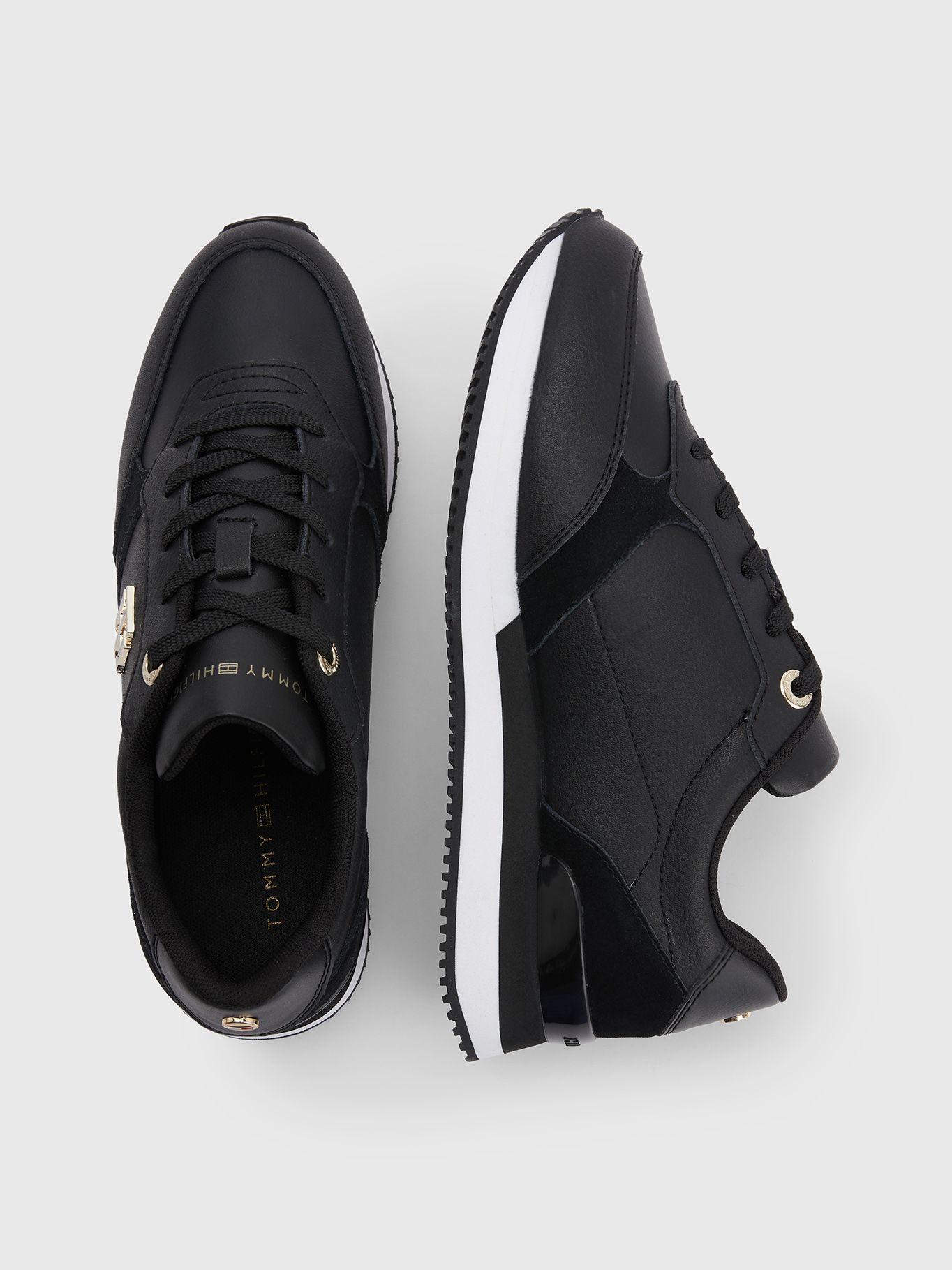 Zapatillas Emboss Metallic Negro Tommy Hilfiger-4