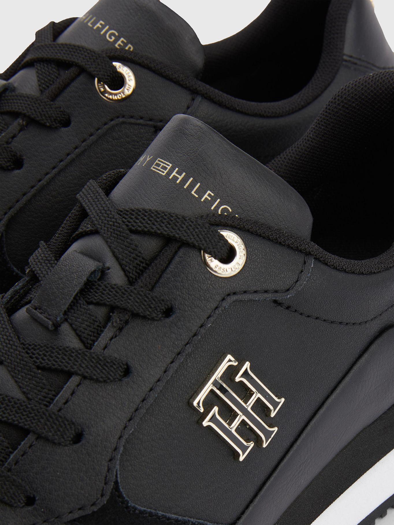 Zapatillas Emboss Metallic Negro Tommy Hilfiger-3