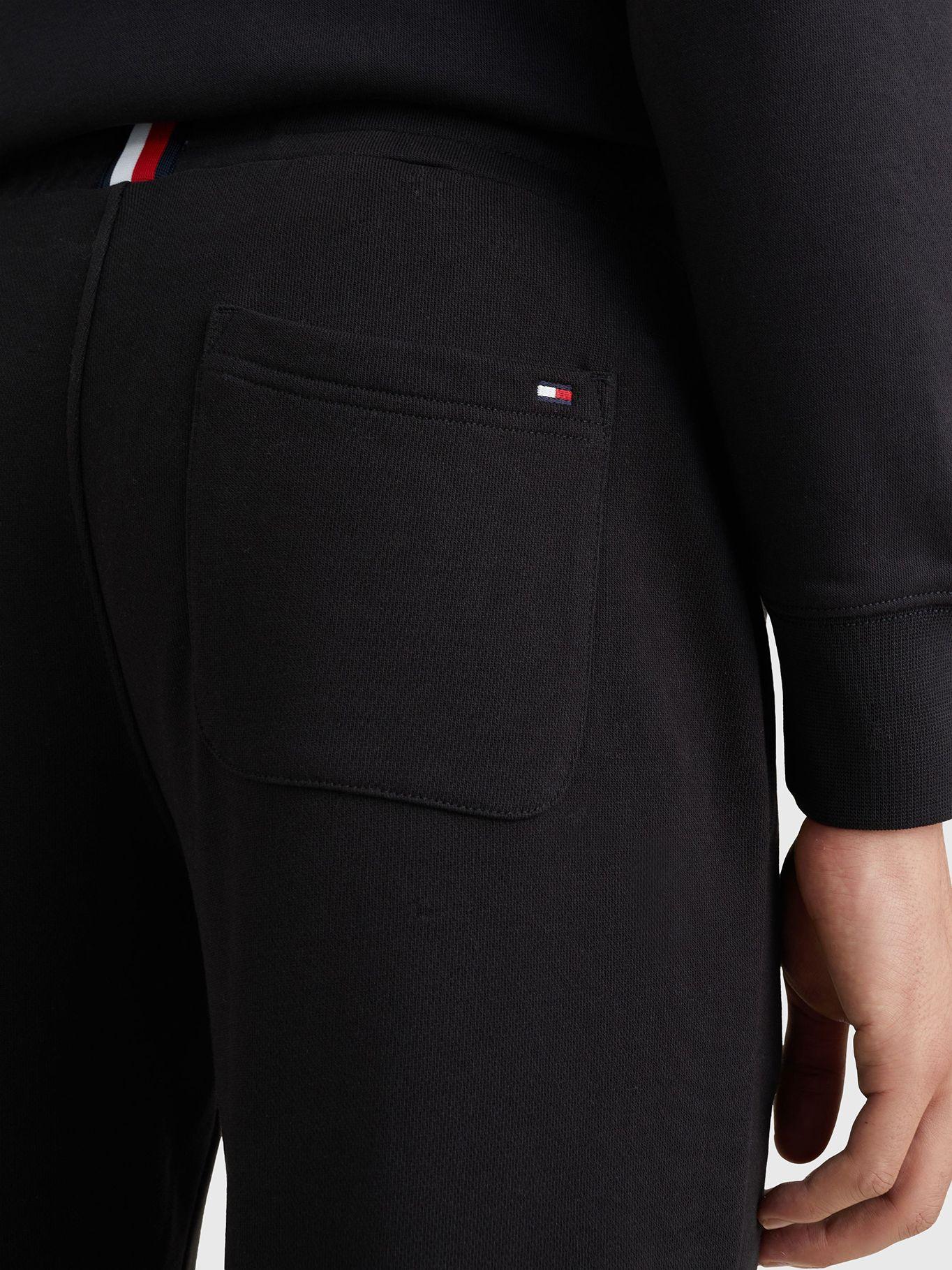 Joggers 1985 Essential Negro Tommy Hilfiger-4