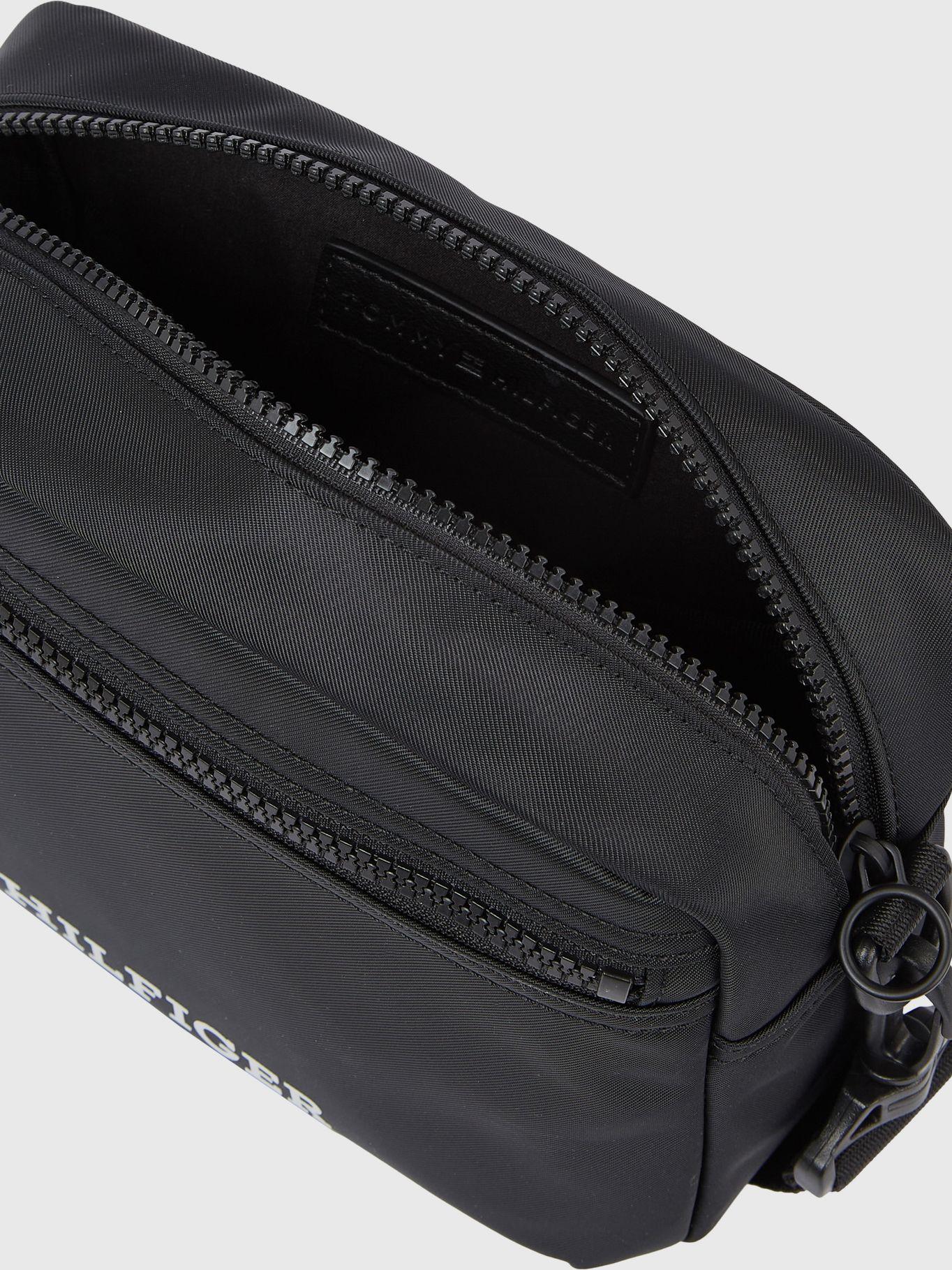 Bolso Reporter Con Logo Monotipo Negro Tommy Hilfiger-3