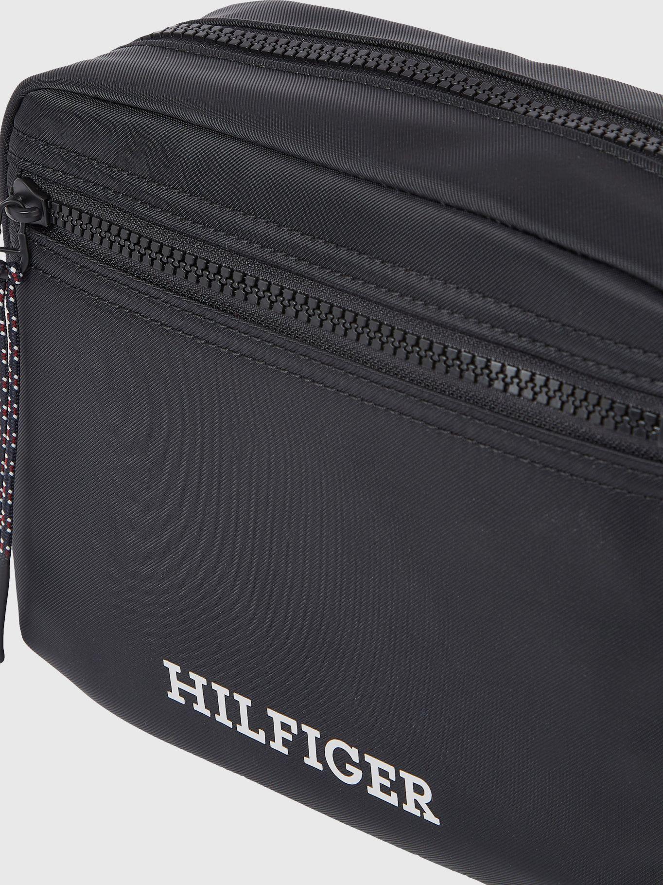 Bolso Reporter Con Logo Monotipo Negro Tommy Hilfiger-4