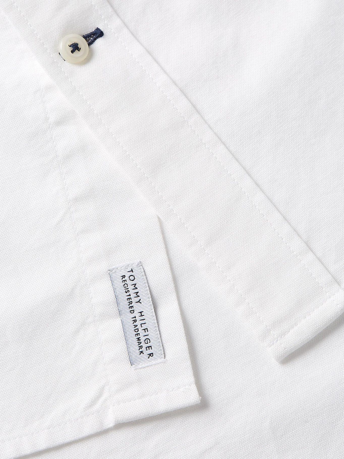 Camisa Light Oxford Blanco Tommy Hilfiger A2-2