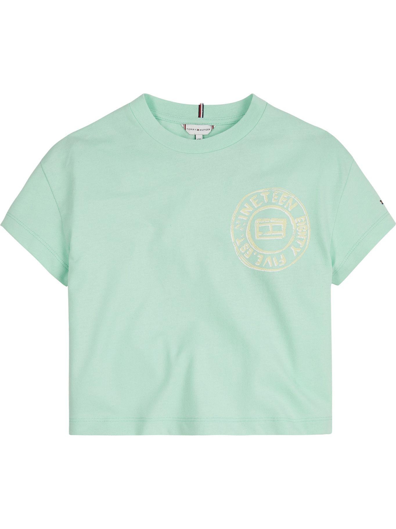 Polera Algodón Verde Tommy Hilfiger MY2-0