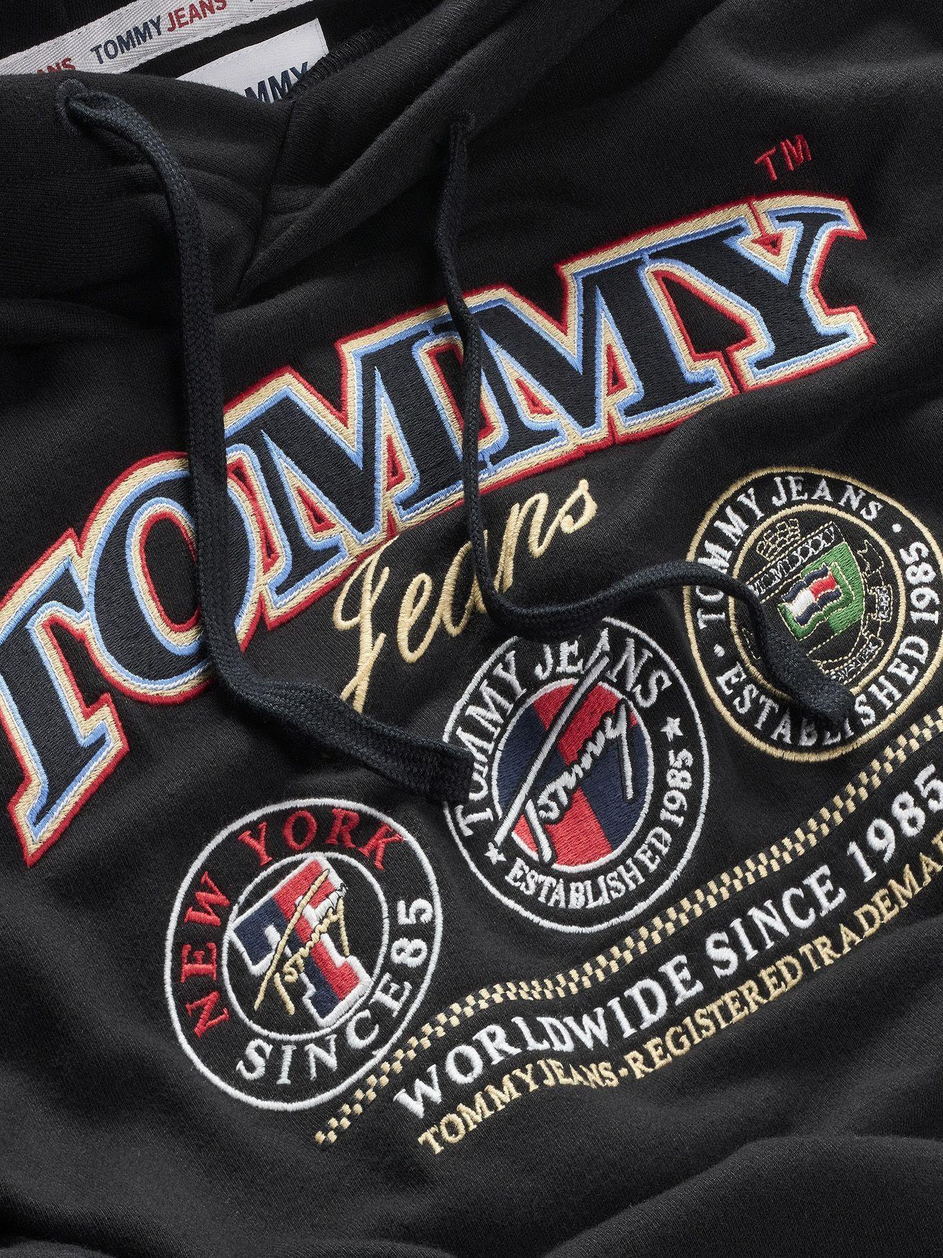 Polerón Hoodie Skater Luxe Negro Tommy Hilfiger-2