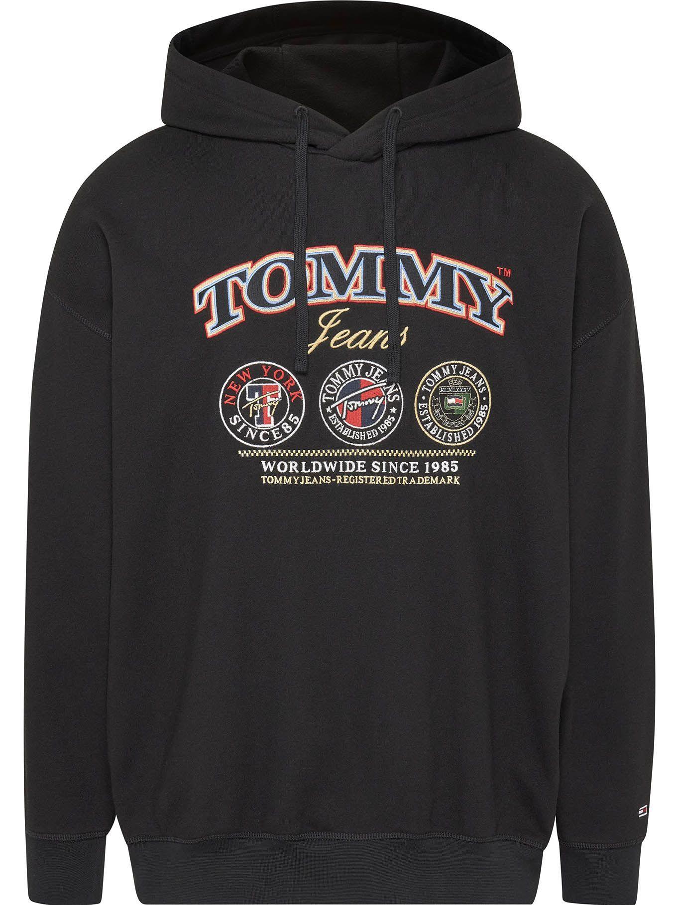 Polerón Hoodie Skater Luxe Negro Tommy Hilfiger-0