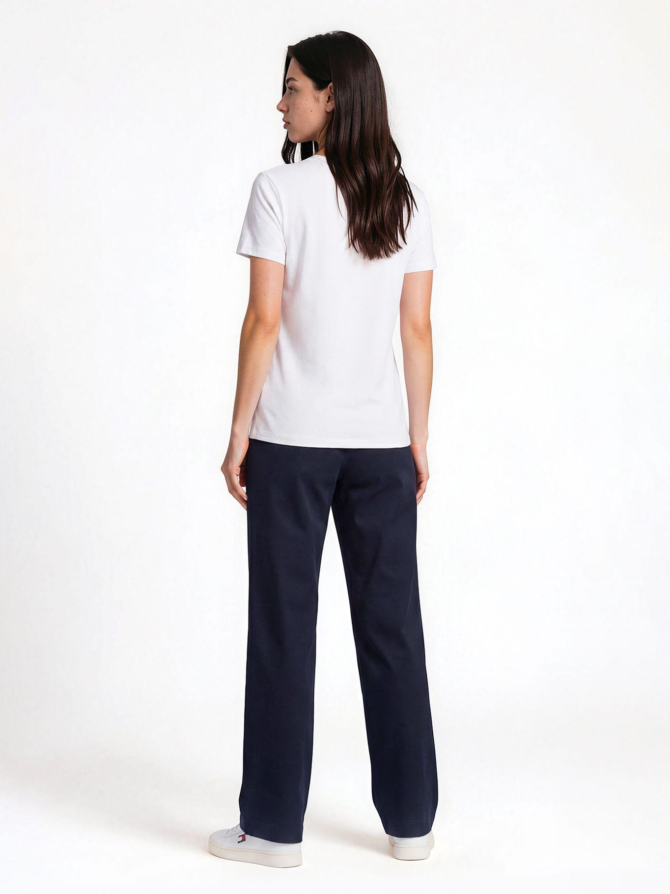Pantalón Chino Straight Fit Azul Tommy Hilfiger-3