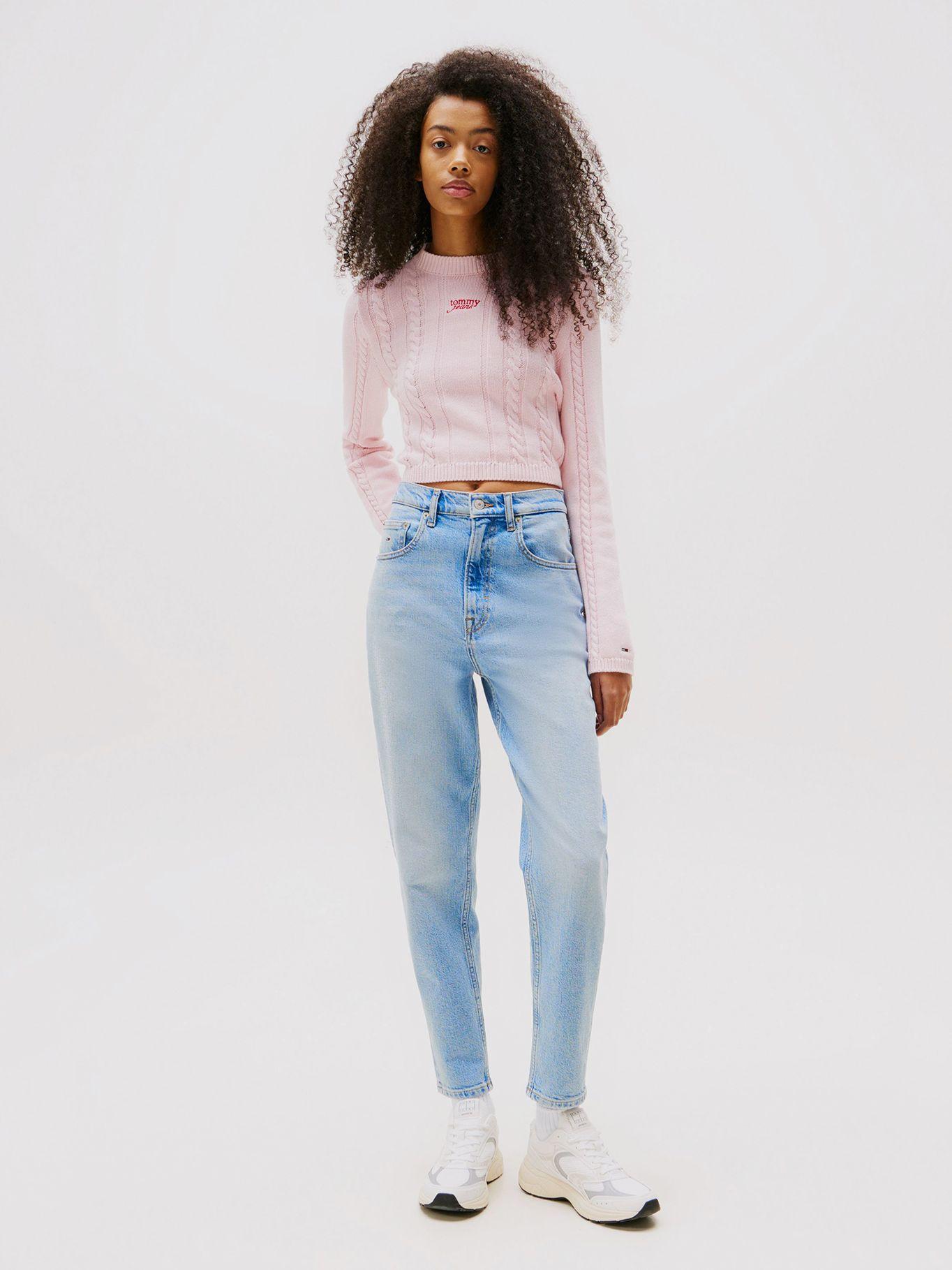 Jeans Mom Talle Superalto Azul Tommy Jeans-0