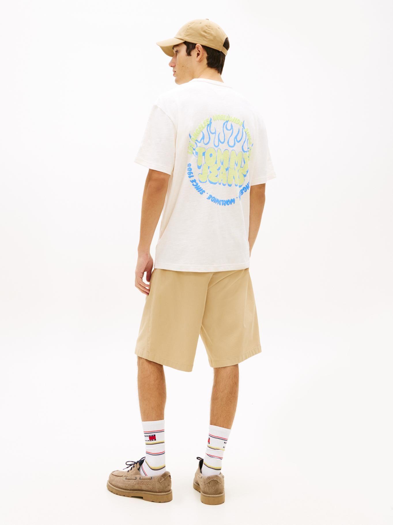Polera Con Logo Estampado Relaxed Fit-2
