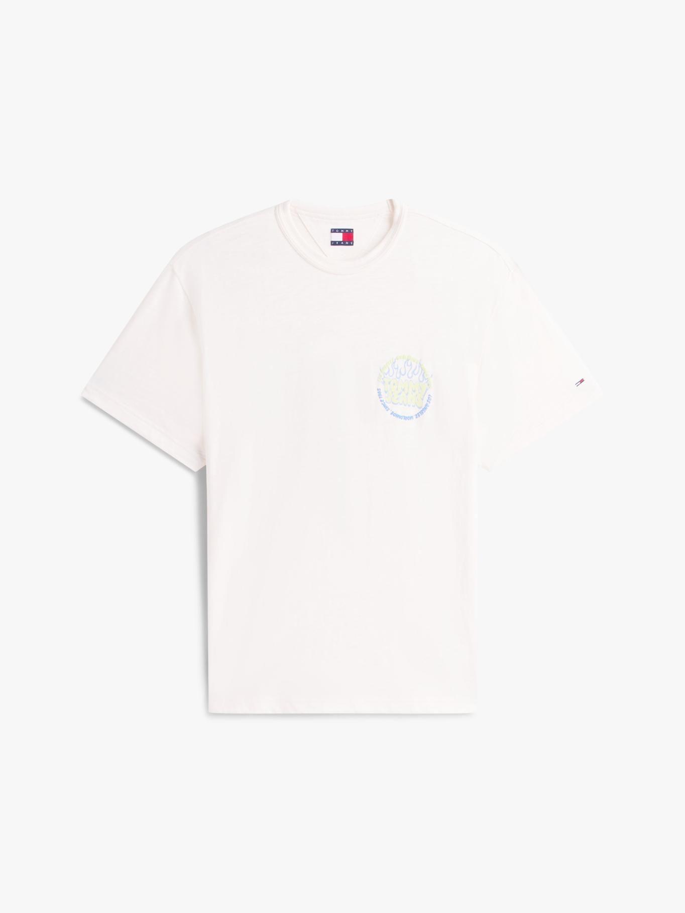 Polera Con Logo Estampado Relaxed Fit-4