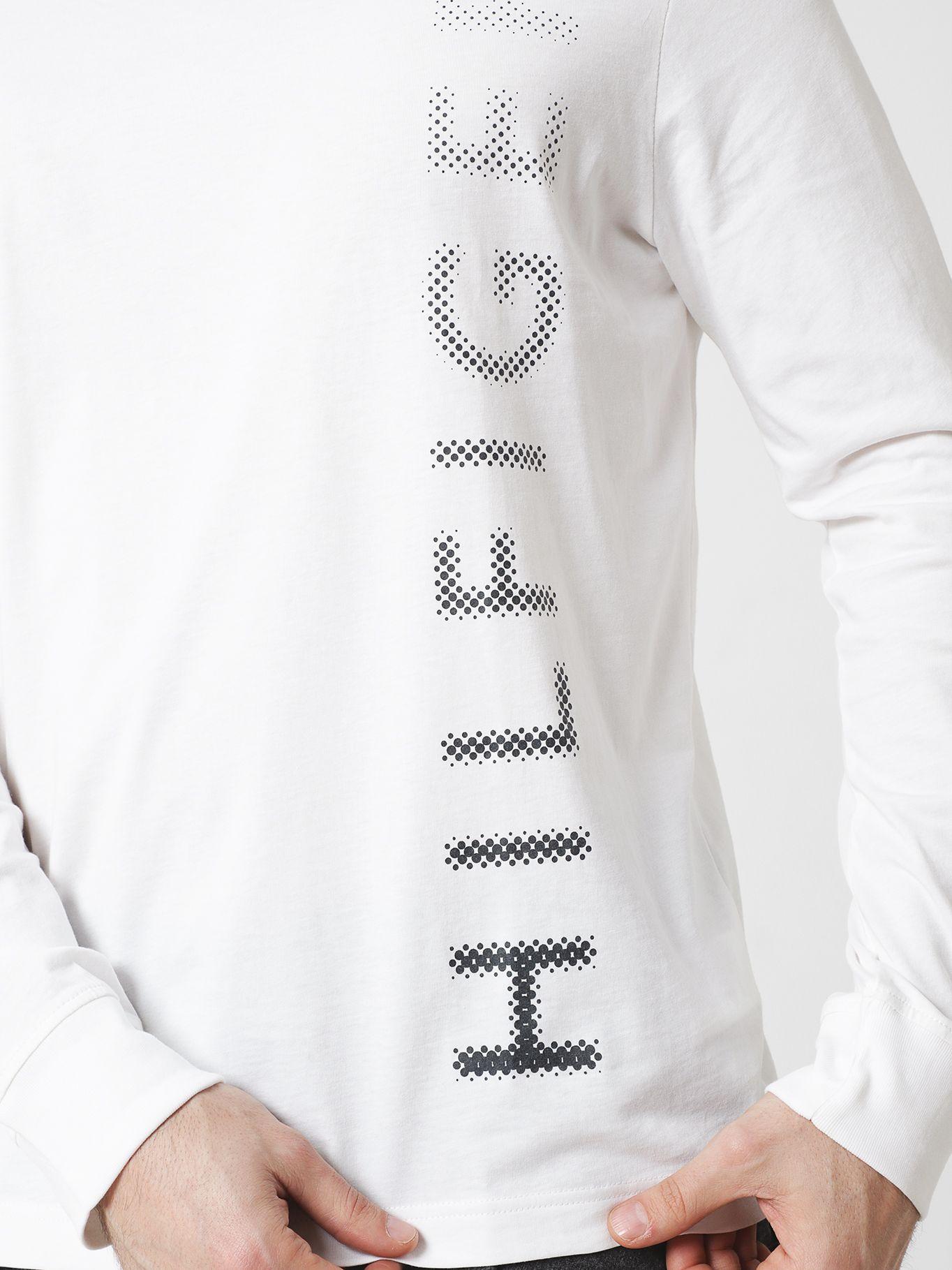 Polera Im Con Logo Vertical Blanco Tommy Hilfiger-3