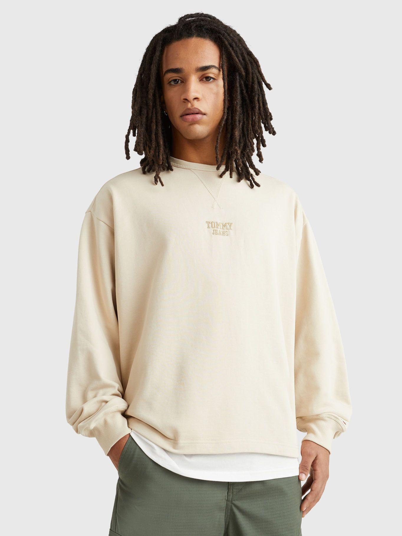 Polerón Relaxed Modern Boxy Beige Tommy Jeans-0